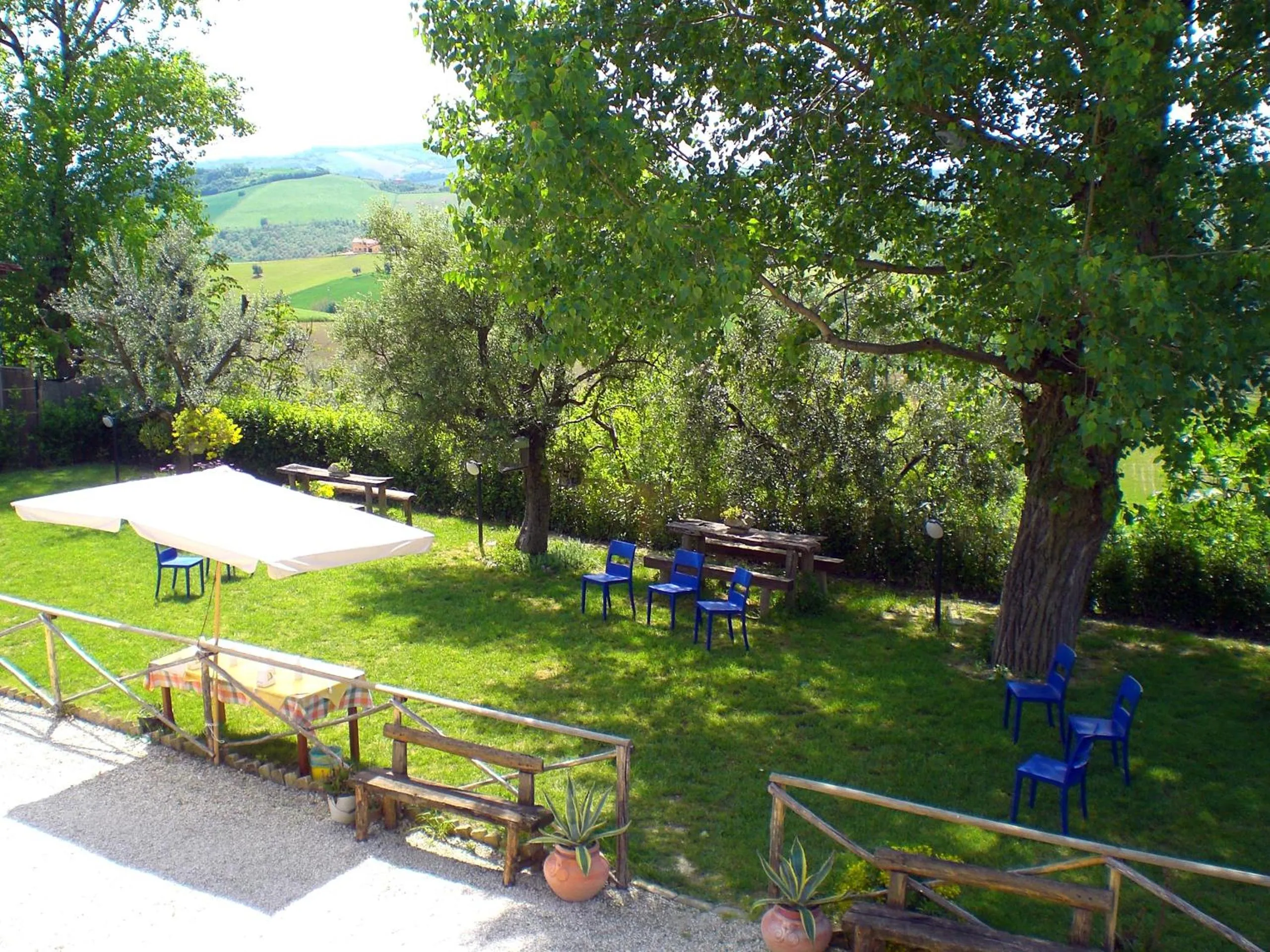 Garden in Il Vecchio Pioppo