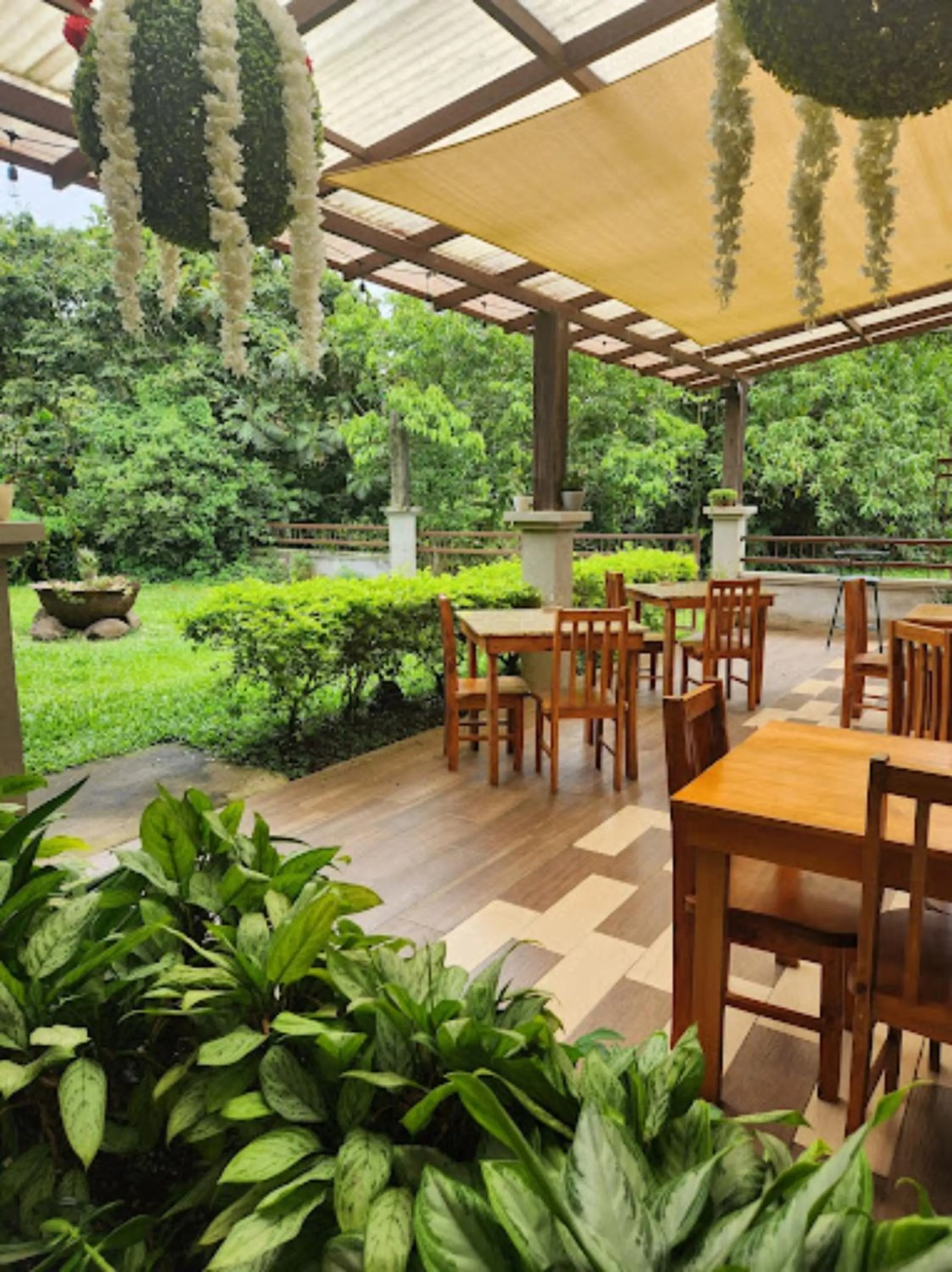 Patio in Hotel Ribera La Paz