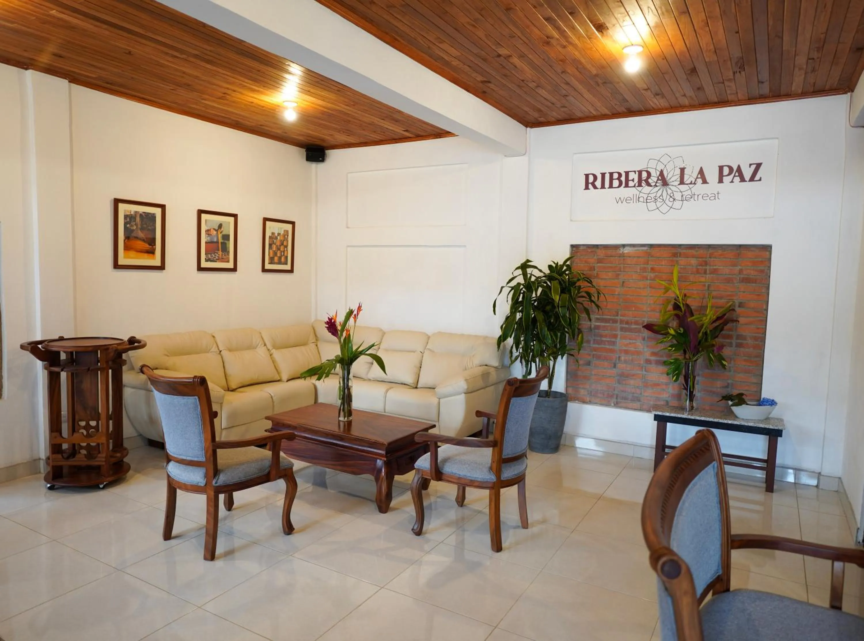 Living room in Hotel Ribera La Paz