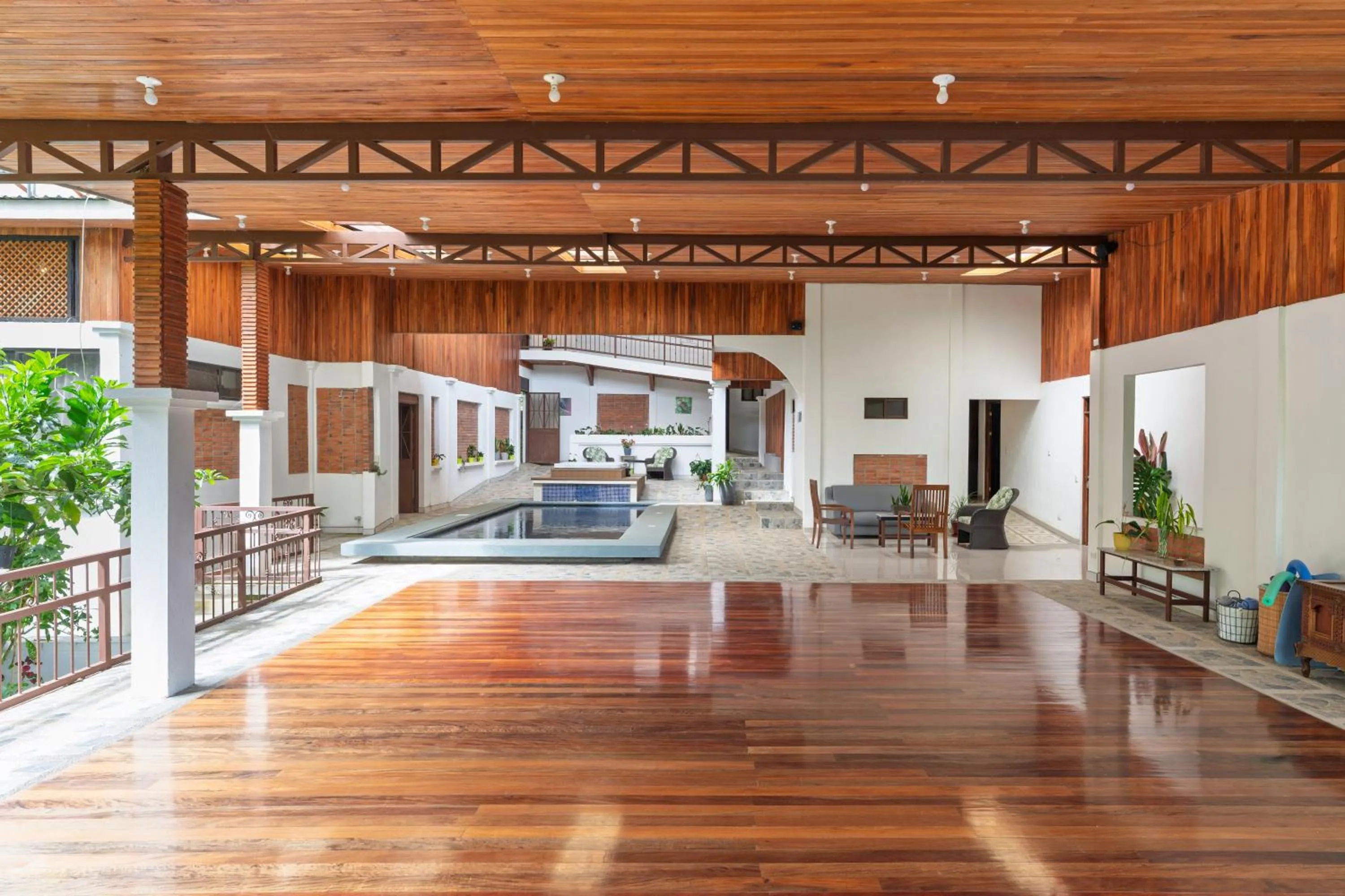Living room in Hotel Ribera La Paz