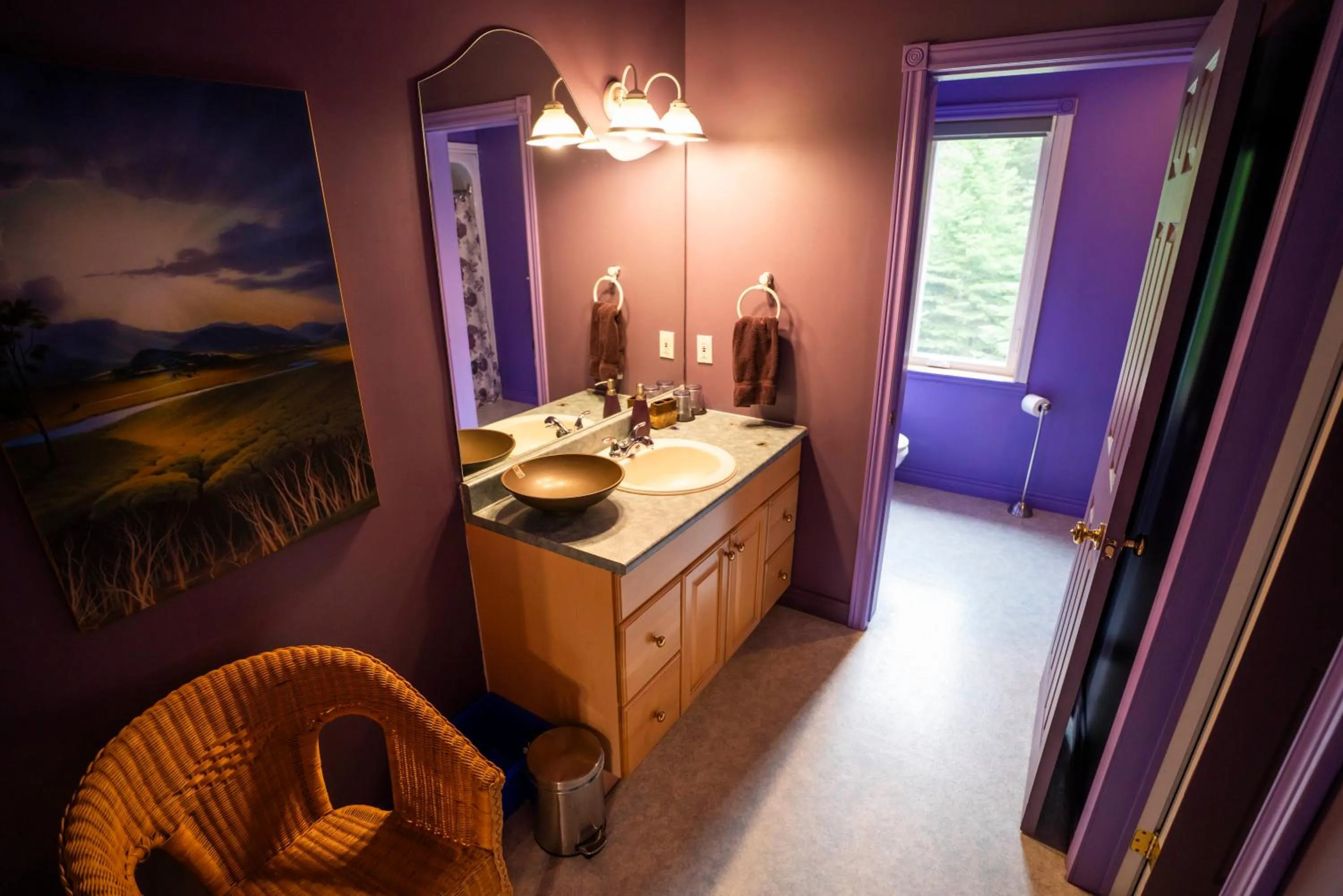Bathroom in Gîte Crystal Inn