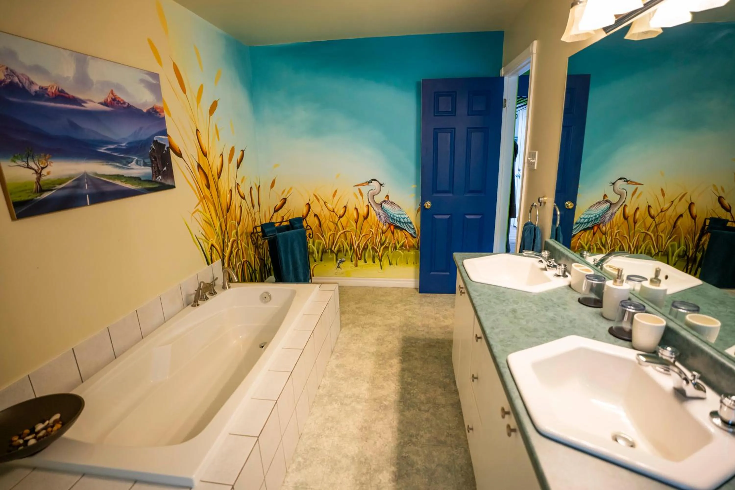 Bathroom in Gîte Crystal Inn