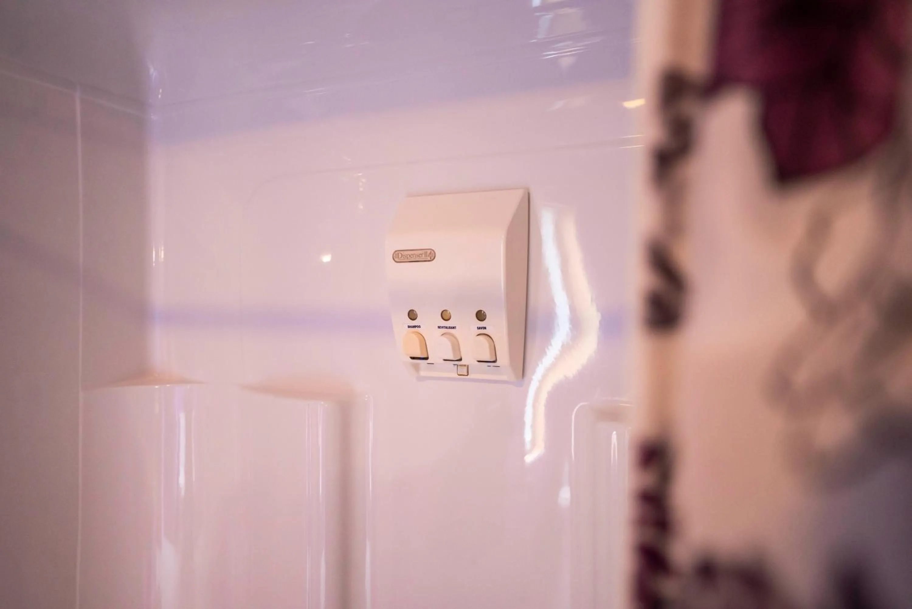 Shower in Gîte Crystal Inn