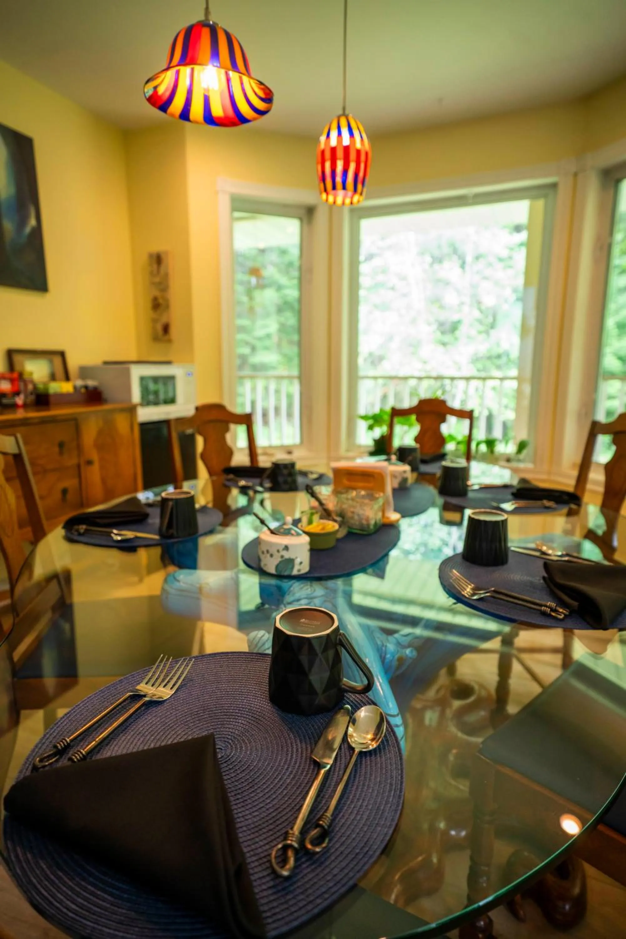 Coffee/tea facilities in Gîte Crystal Inn