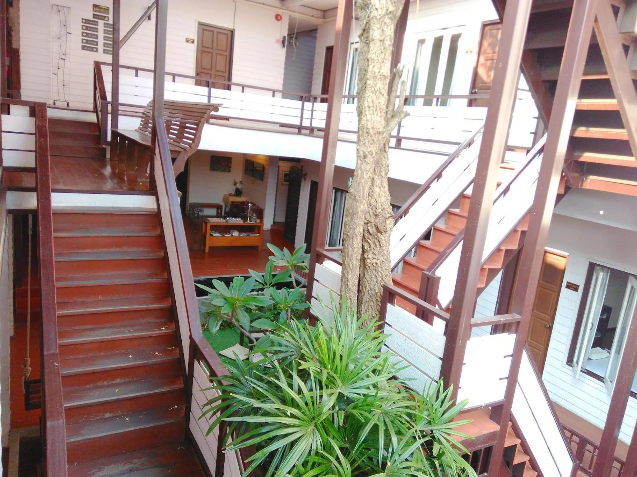 Balcony/Terrace in Thanicha Resort Amphawa