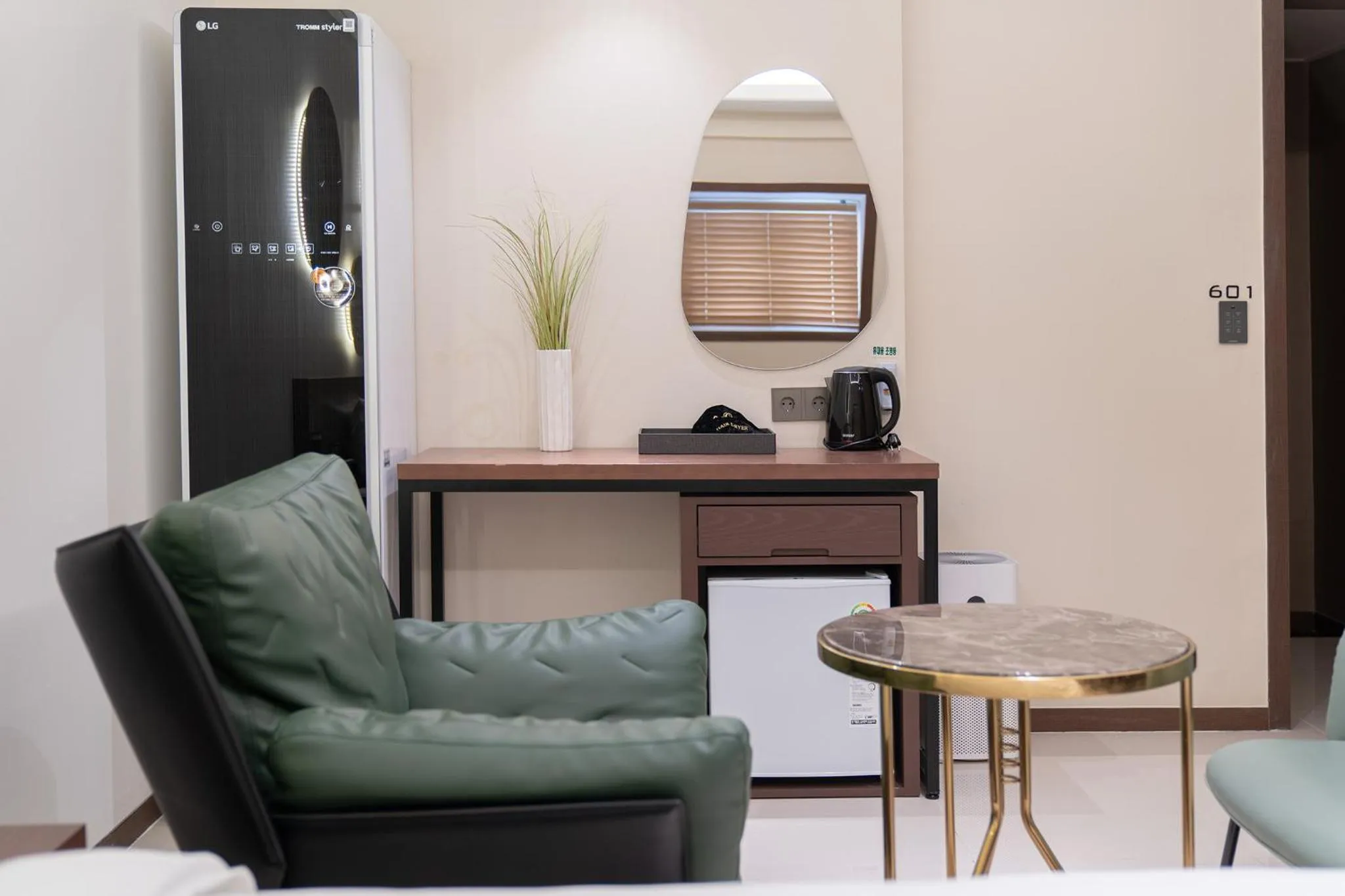 Seating area in From H About Hotel Chungju