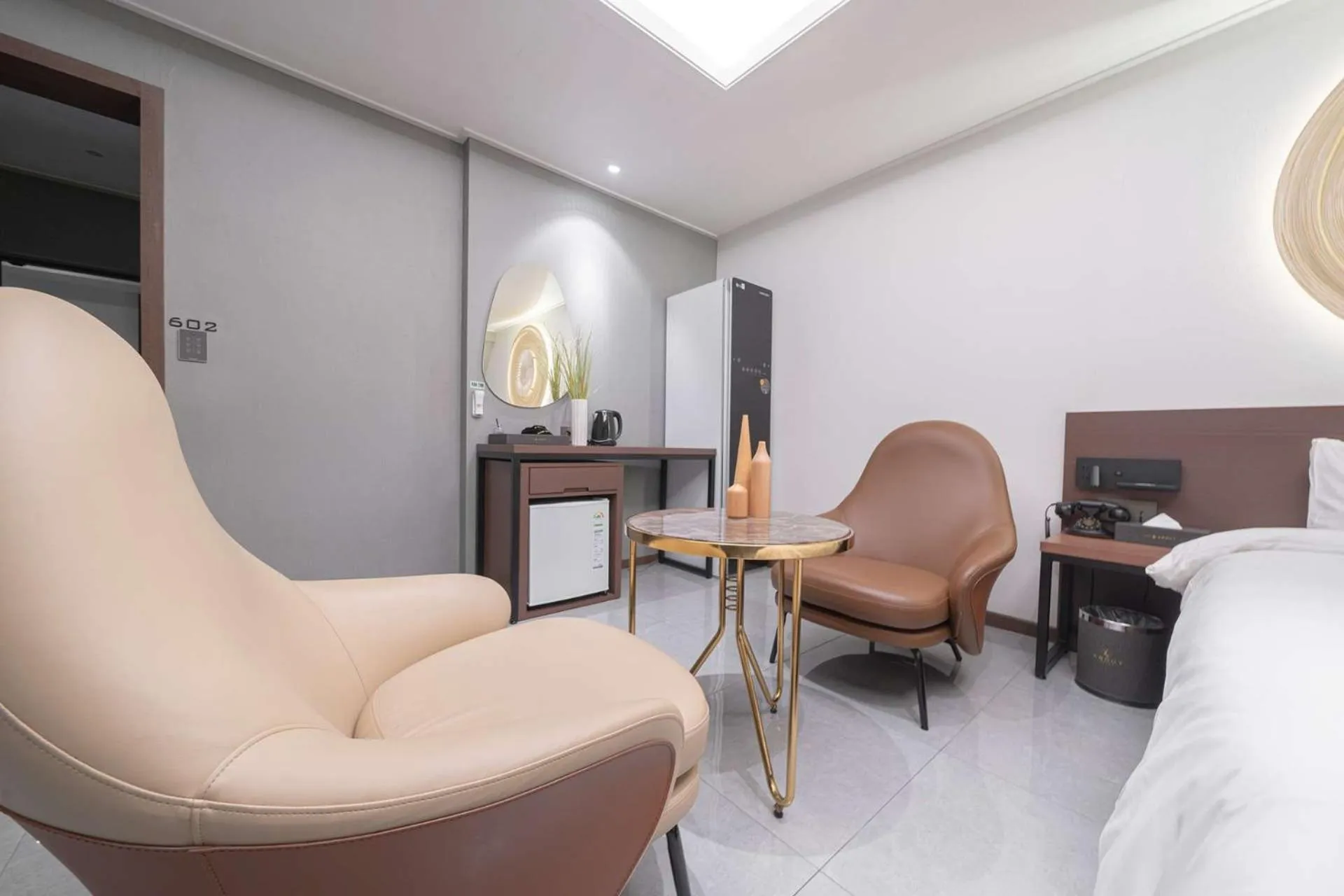 Bed in From H About Hotel Chungju