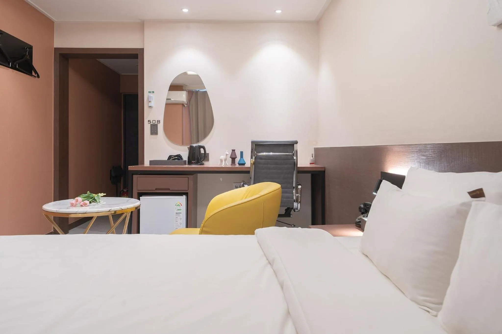 Bed in From H About Hotel Chungju