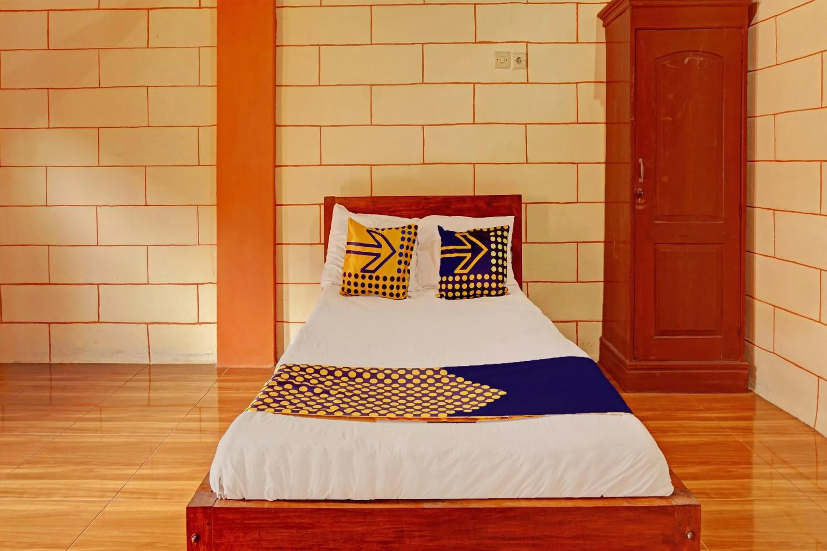 Bedroom, Bed in OYO Life 92568 Penginapan Joglo Syariah