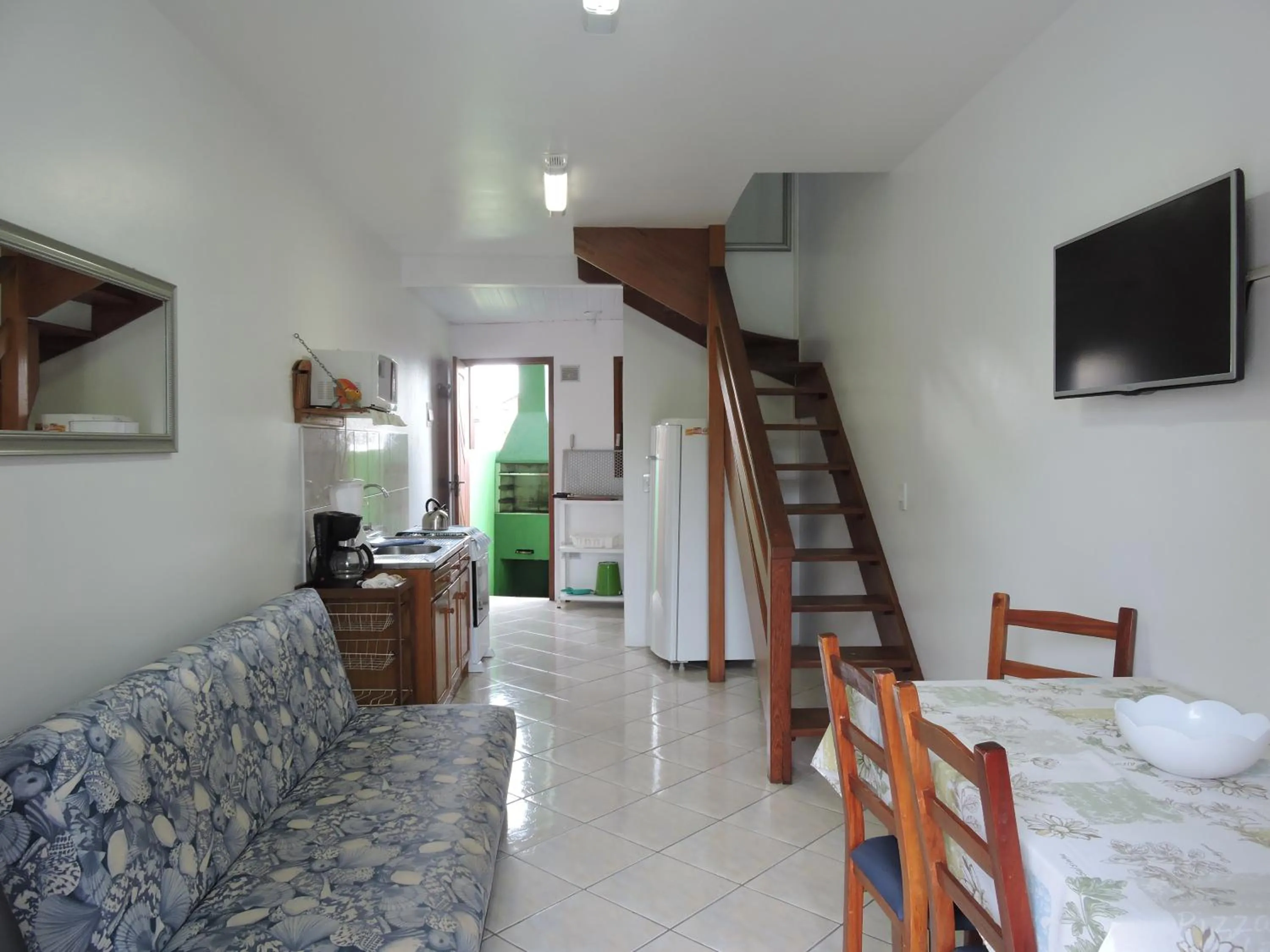 Kitchen or kitchenette in Castelo da Ilha