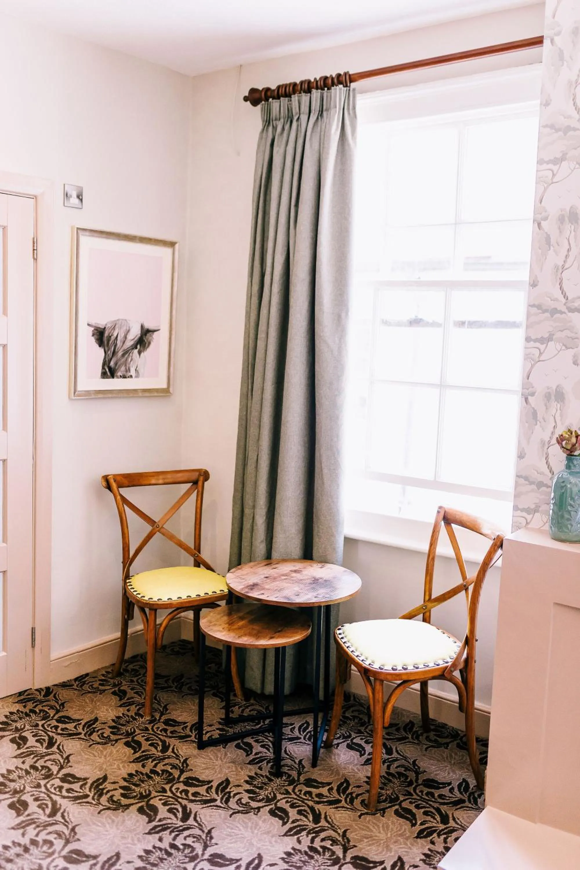 Seating area in The Bull Hotel