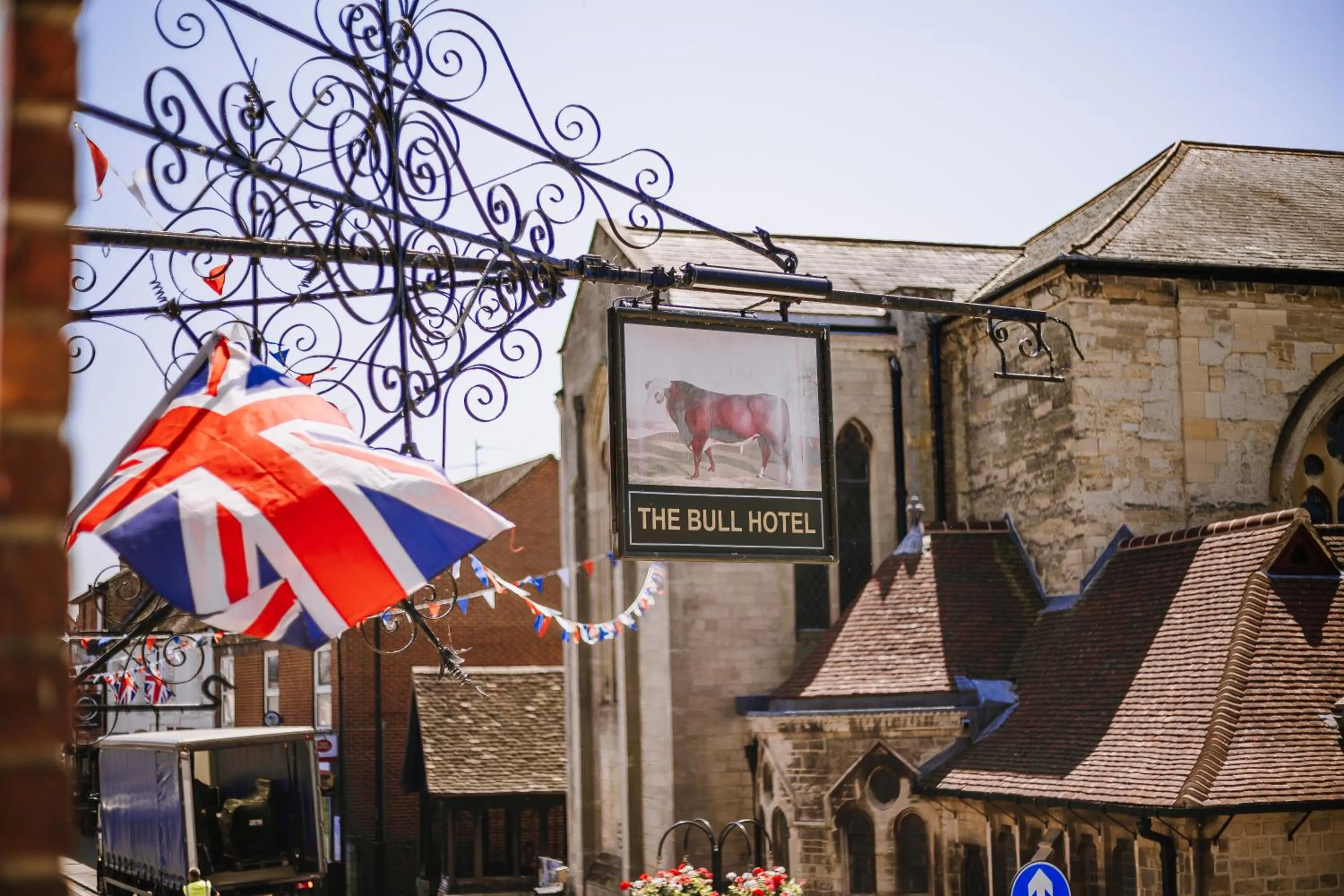 Landmark view in The Bull Hotel