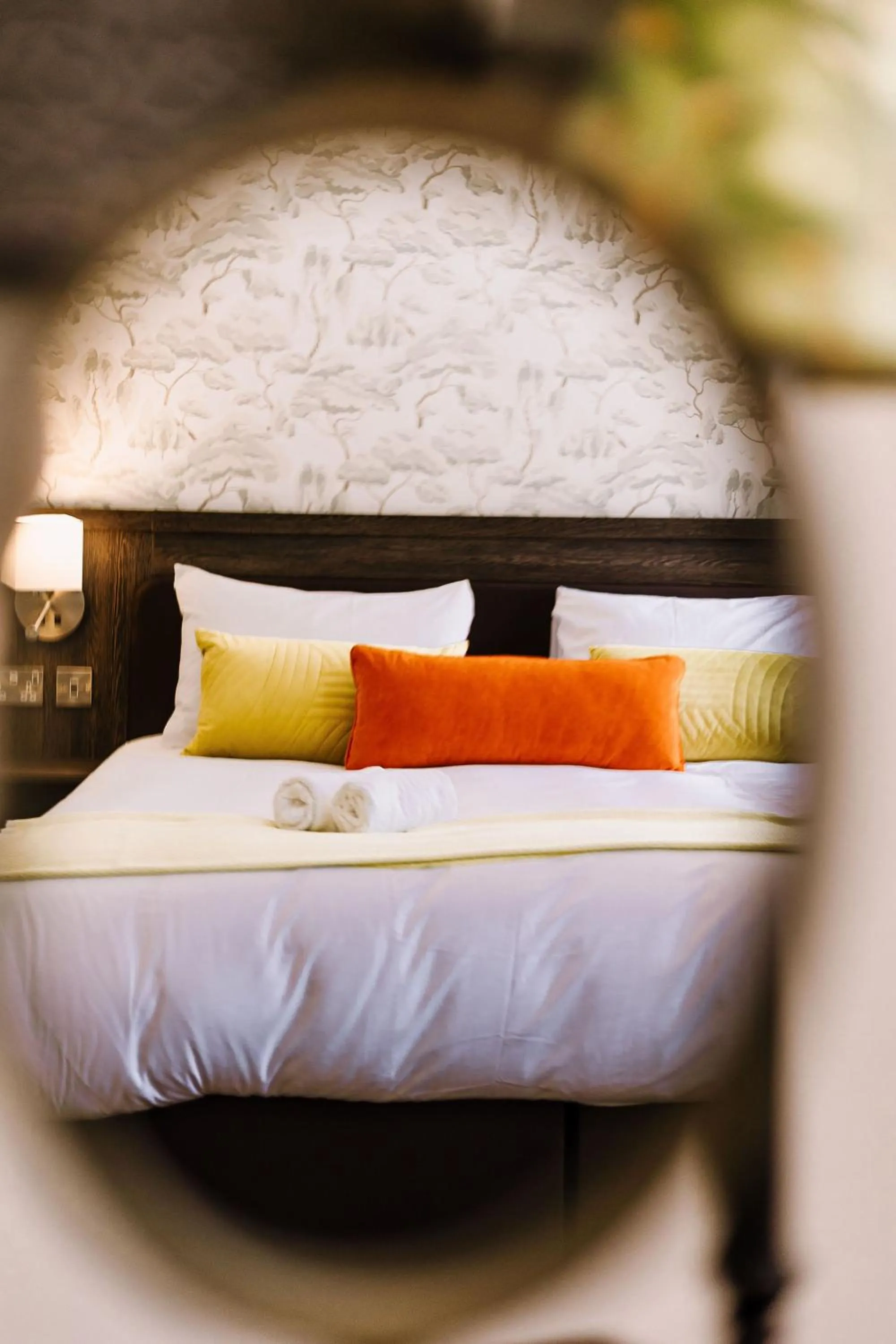 Bed in The Bull Hotel