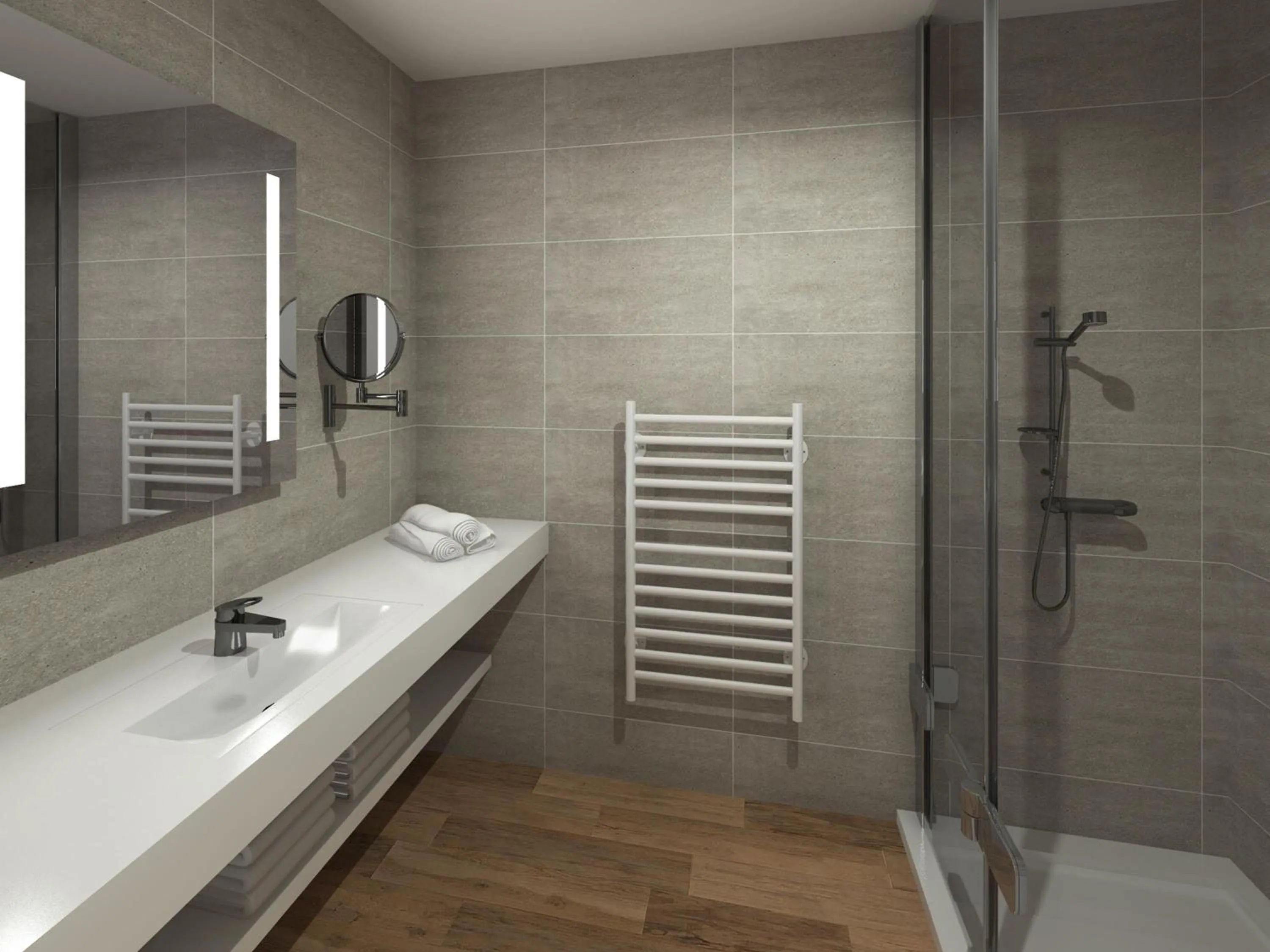 Photo of the whole room in Mercure Toulouse Aeroport Blagnac