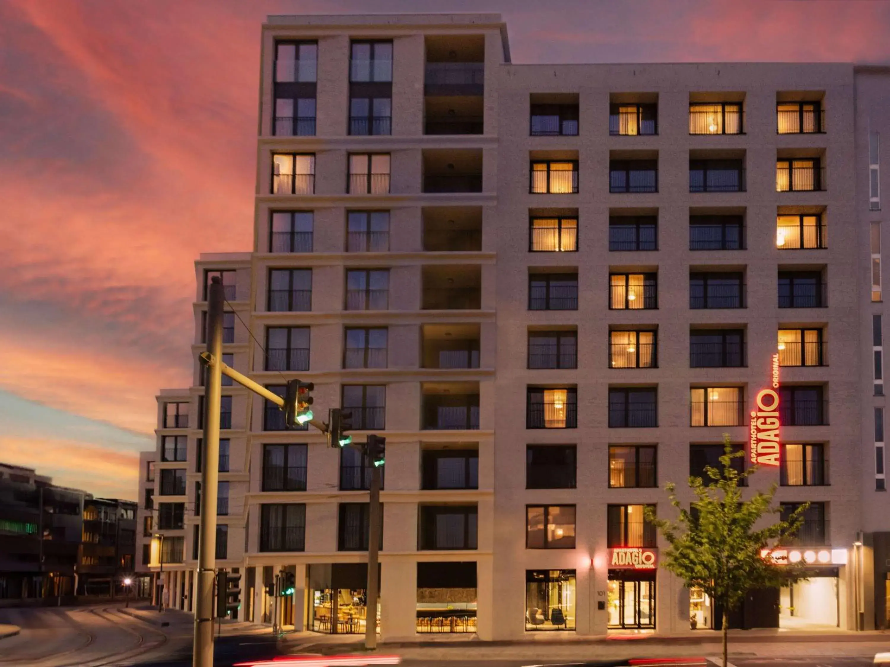 Property building in Adagio Antwerp City Center Property building in Adagio Antwerp City Center