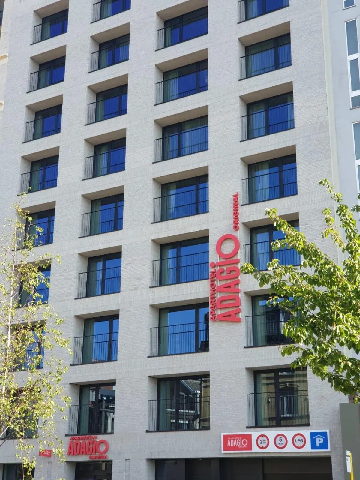 Property building in Adagio Antwerp City Center Property building in Adagio Antwerp City Center