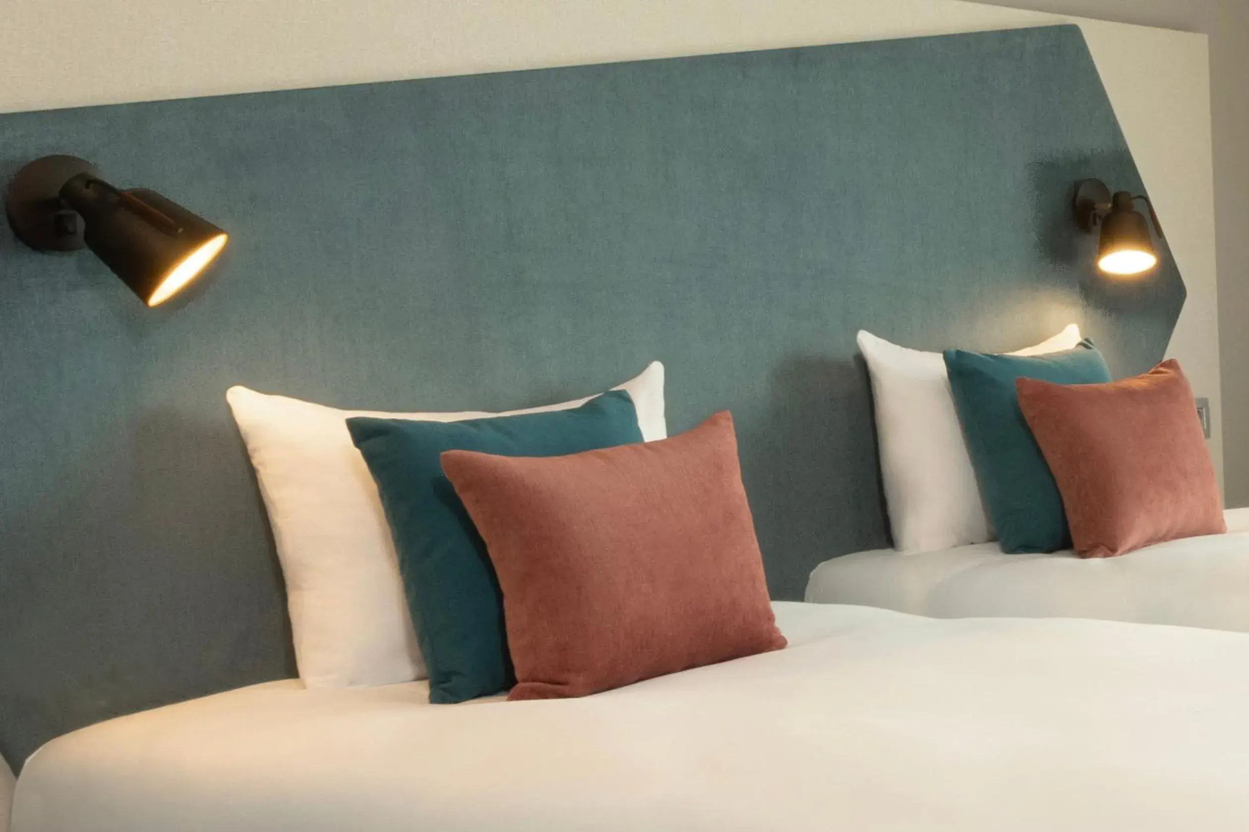 Bed in Adagio Antwerp City Center Bed in Adagio Antwerp City Center