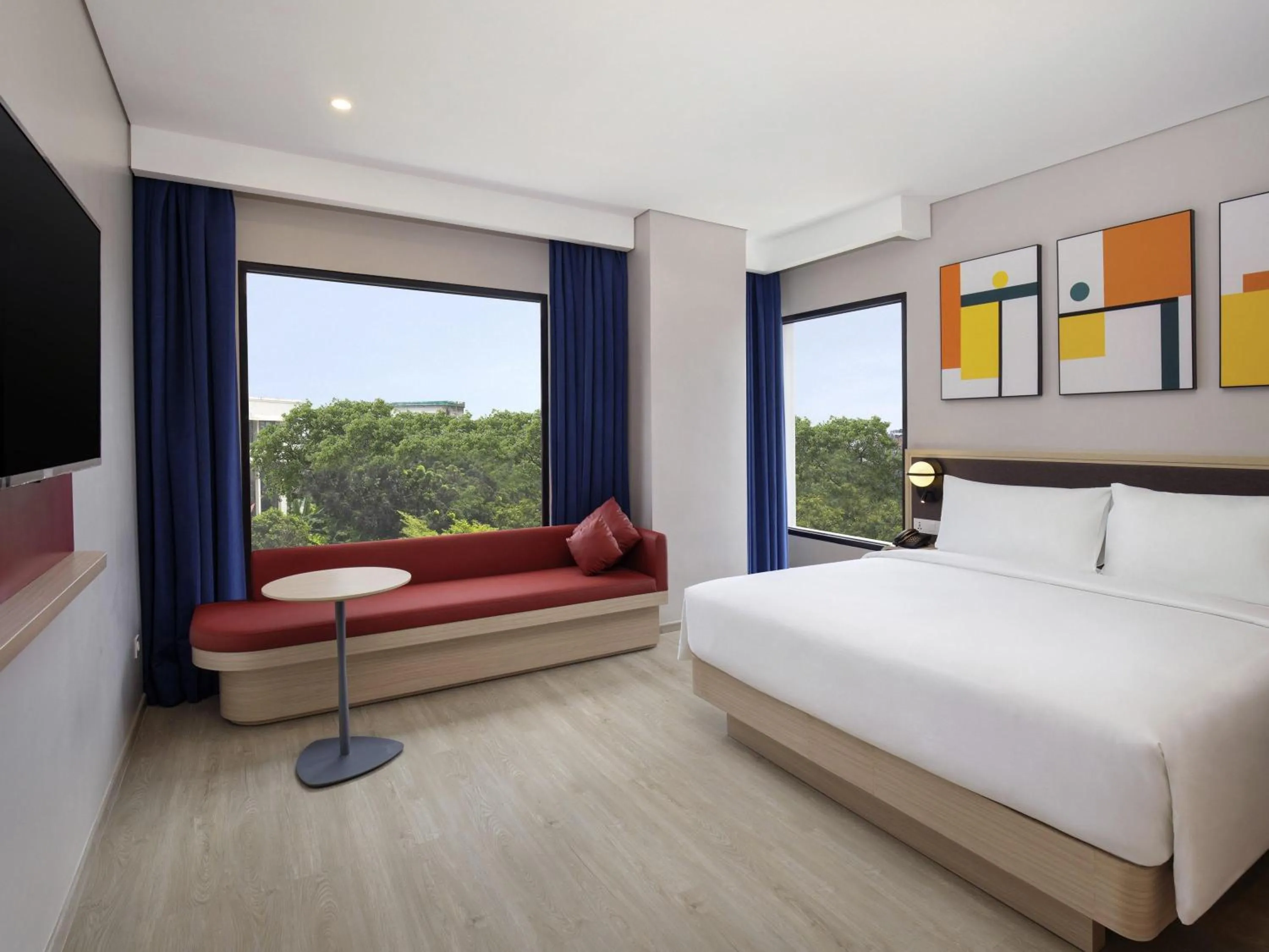 Bedroom, Bed in ibis Palembang Sanggar