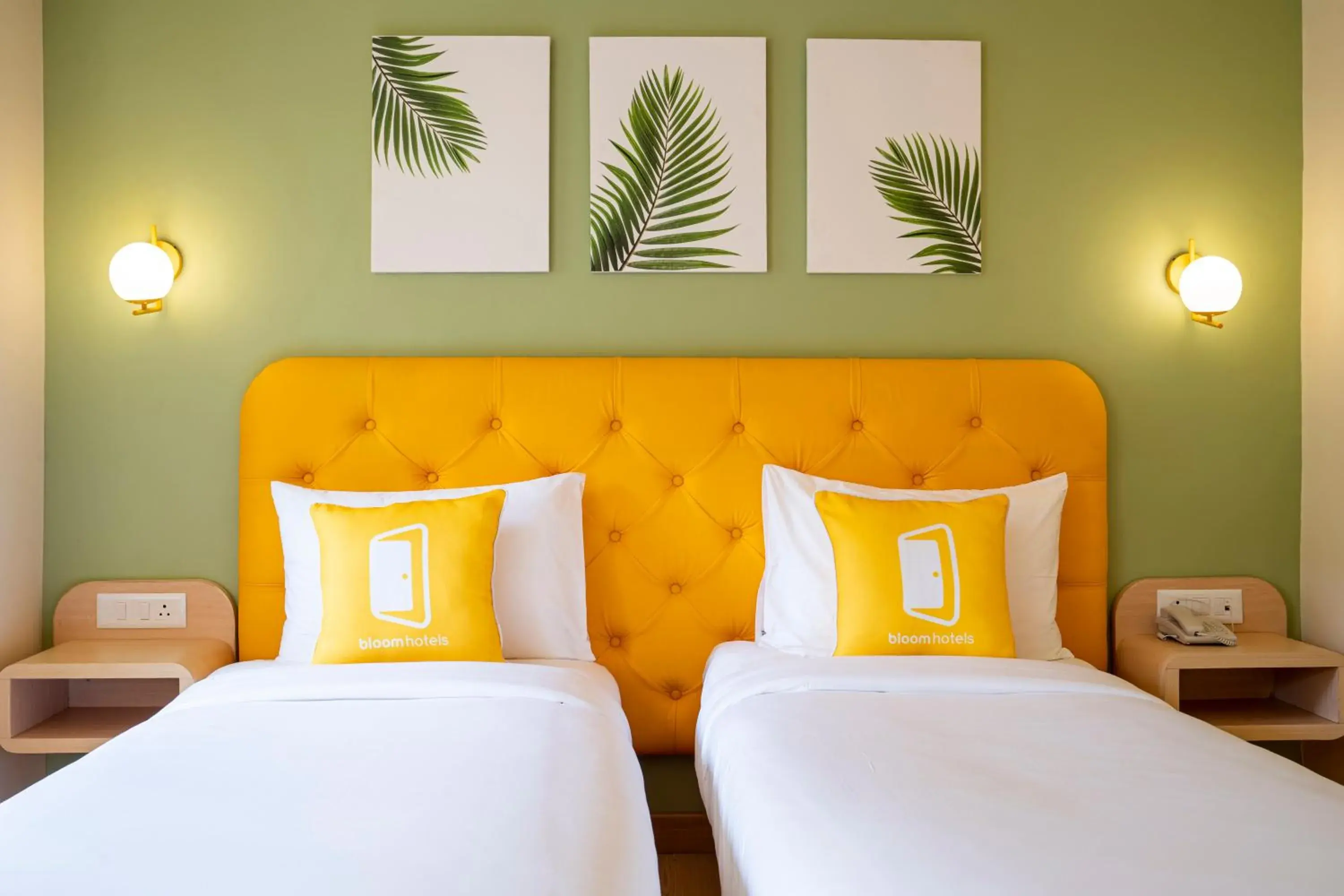 Bedroom, Bed in Bloom Hotel - Sector 19 Bedroom, Bed in Bloom Hotel - Sector 19