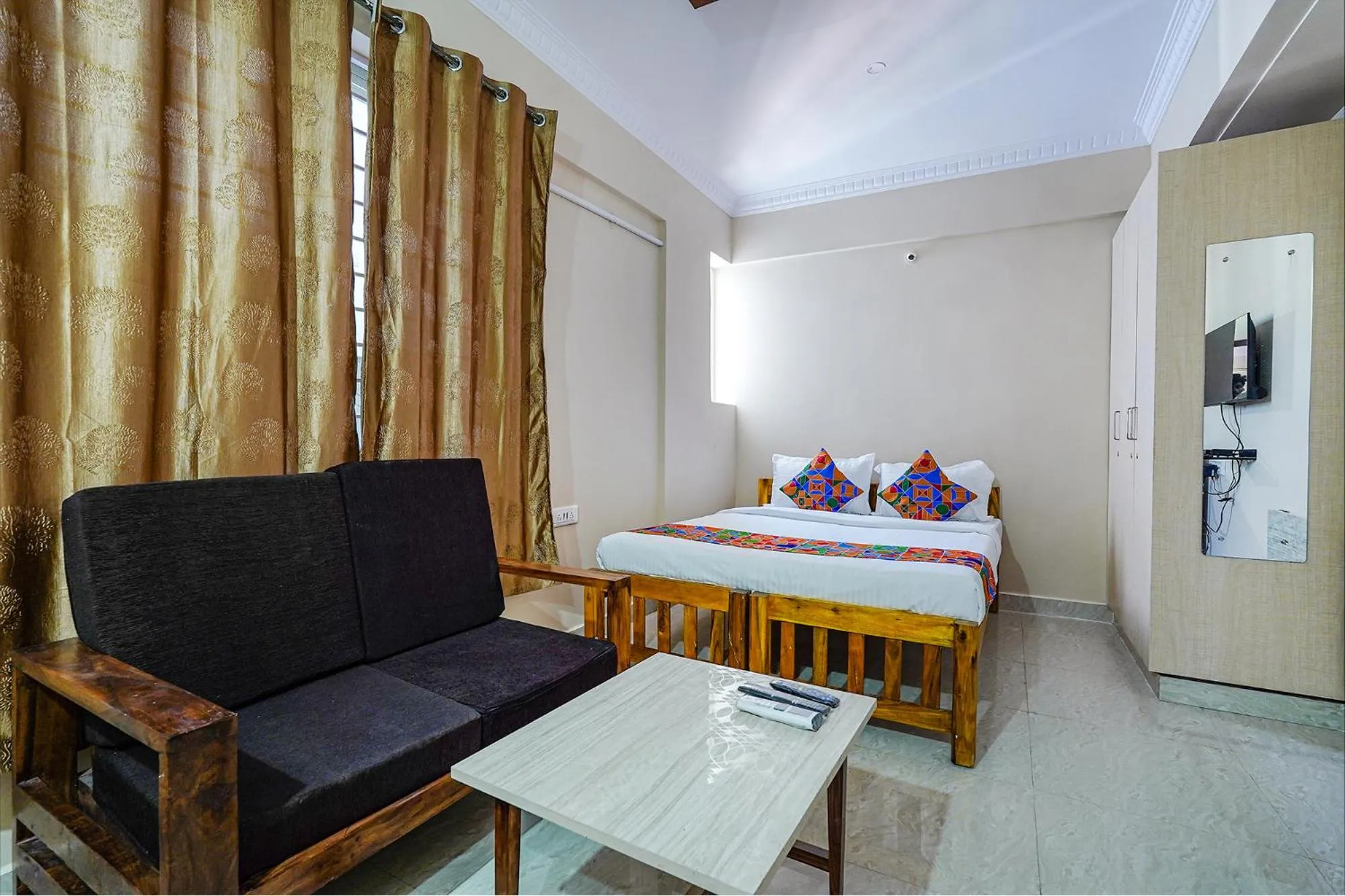 Bed in FabHotel The Lepsi Inn - BTM Layout