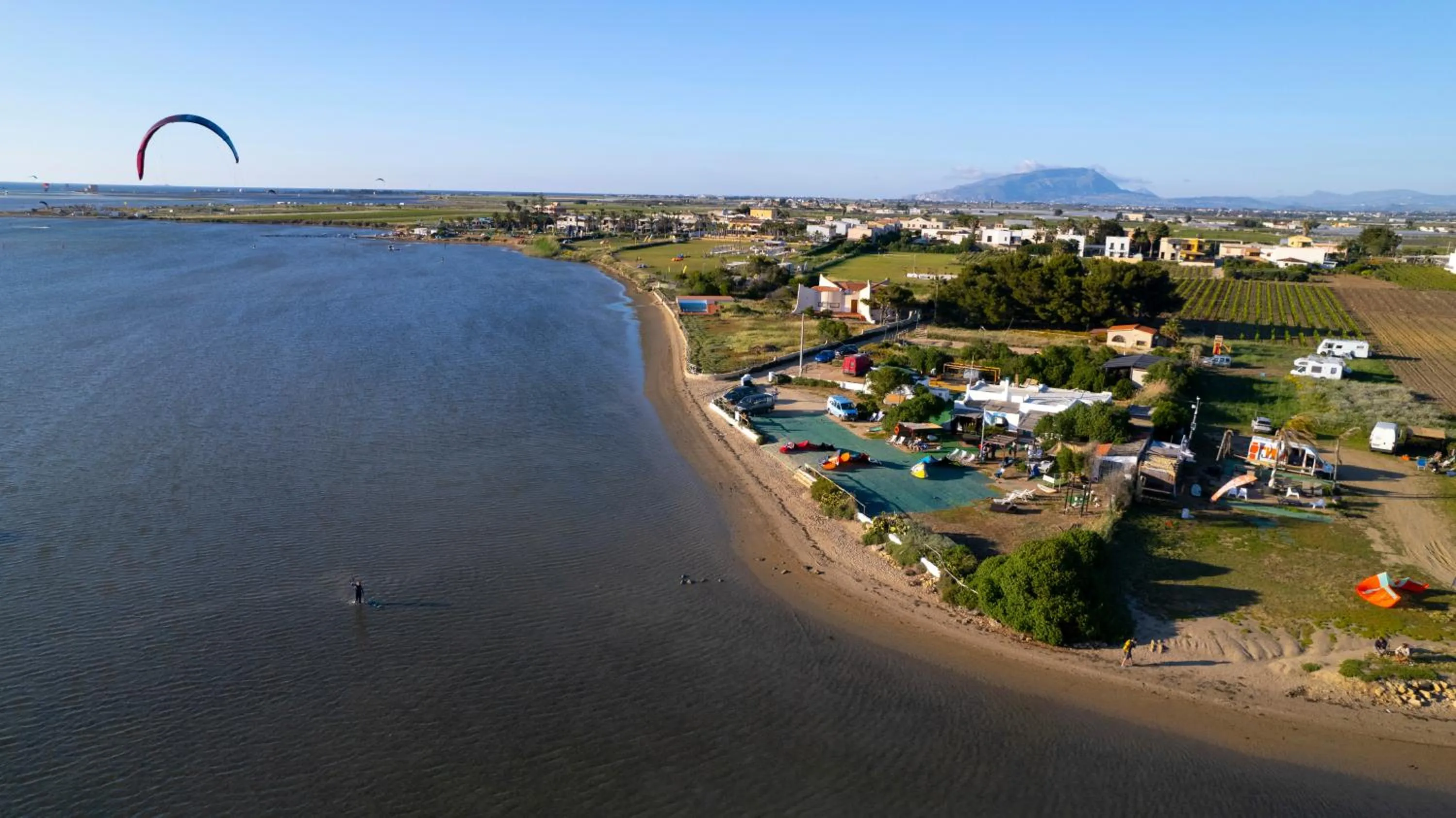 Casa B, Room 5 - mit Pool - at Lagoon - Lo Stagnone Kite Spot - Palm Kite Paradise