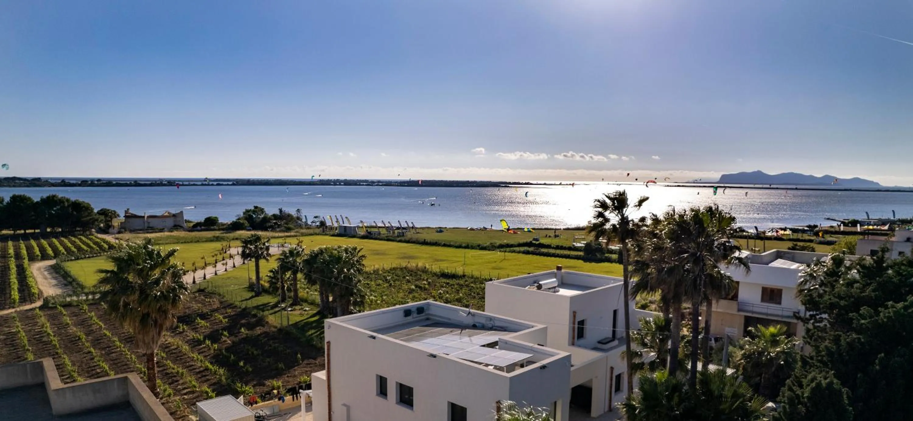 Casa B, Room 5 - mit Pool - at Lagoon - Lo Stagnone Kite Spot - Palm Kite Paradise