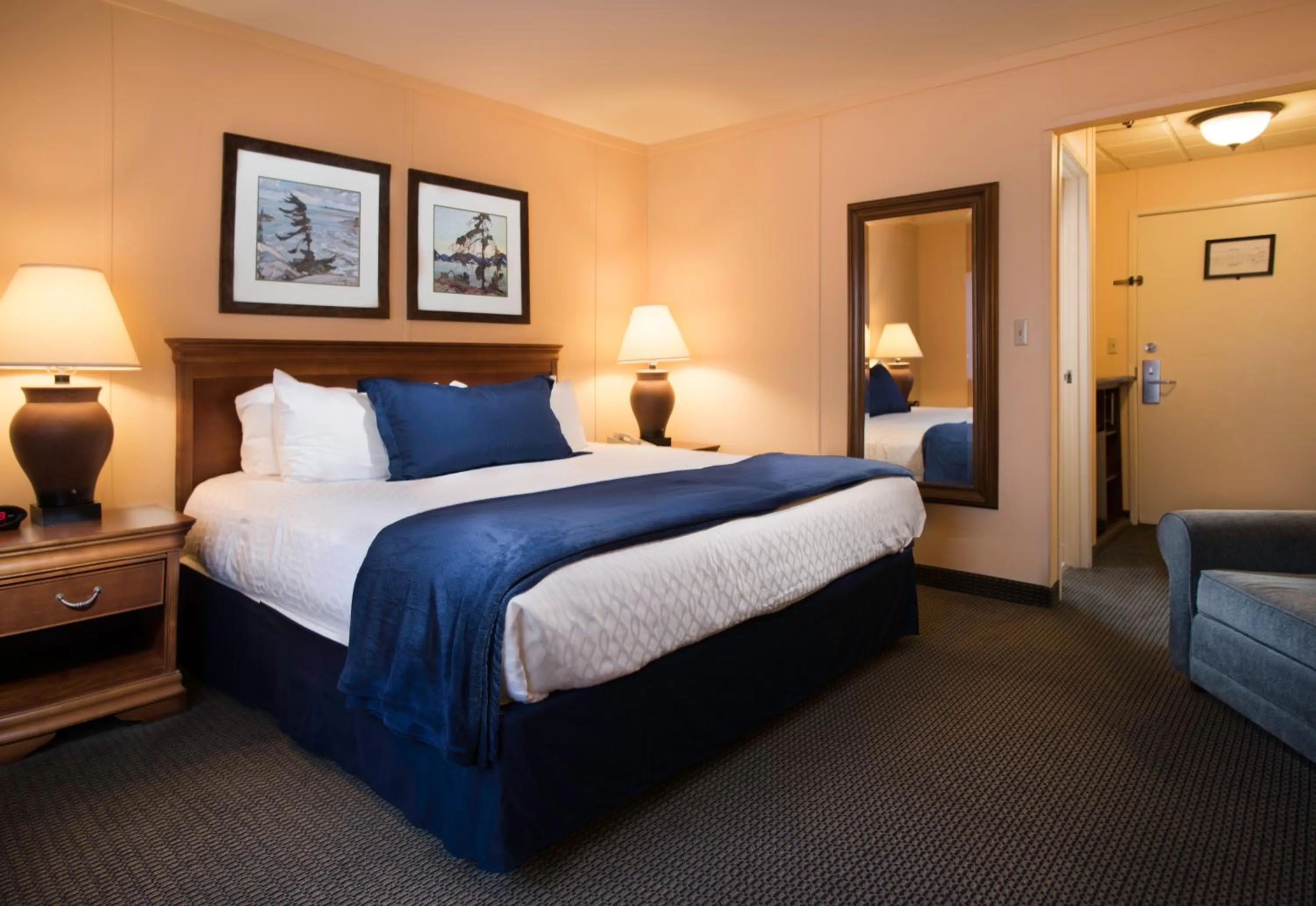 Bed in The Landing Hotel