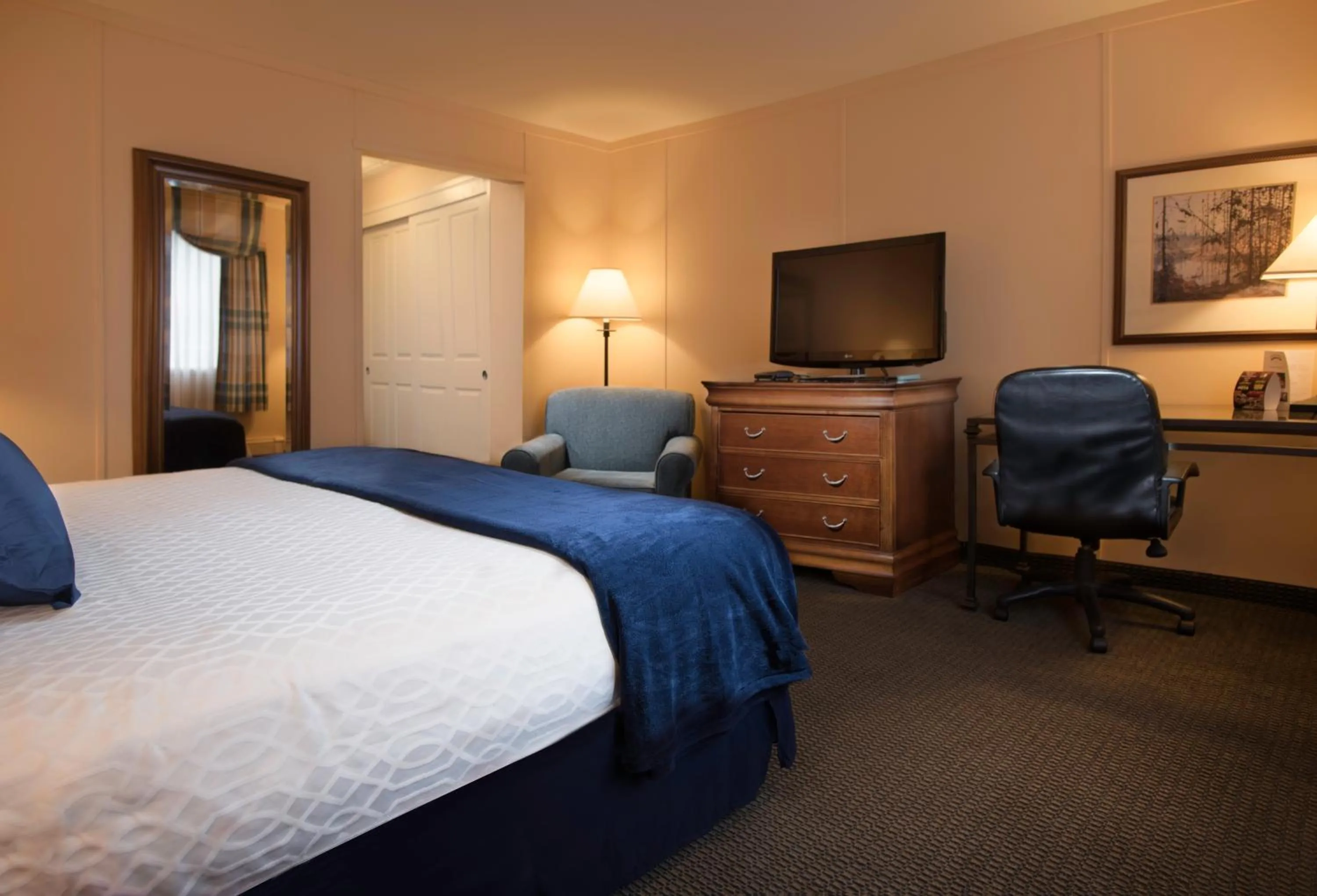 Bed in The Landing Hotel