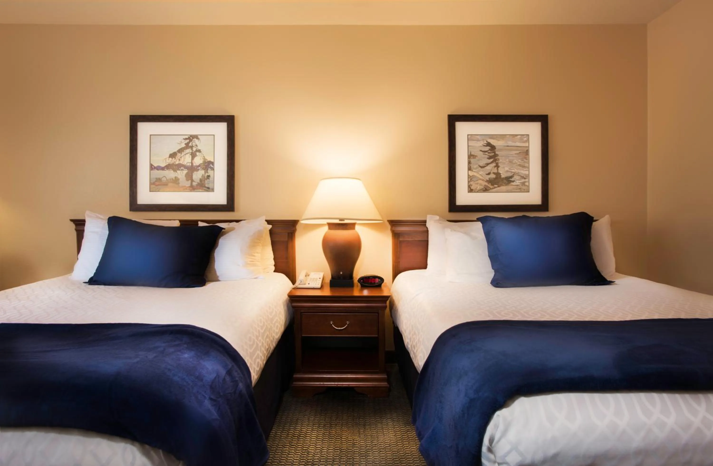 Bed in The Landing Hotel