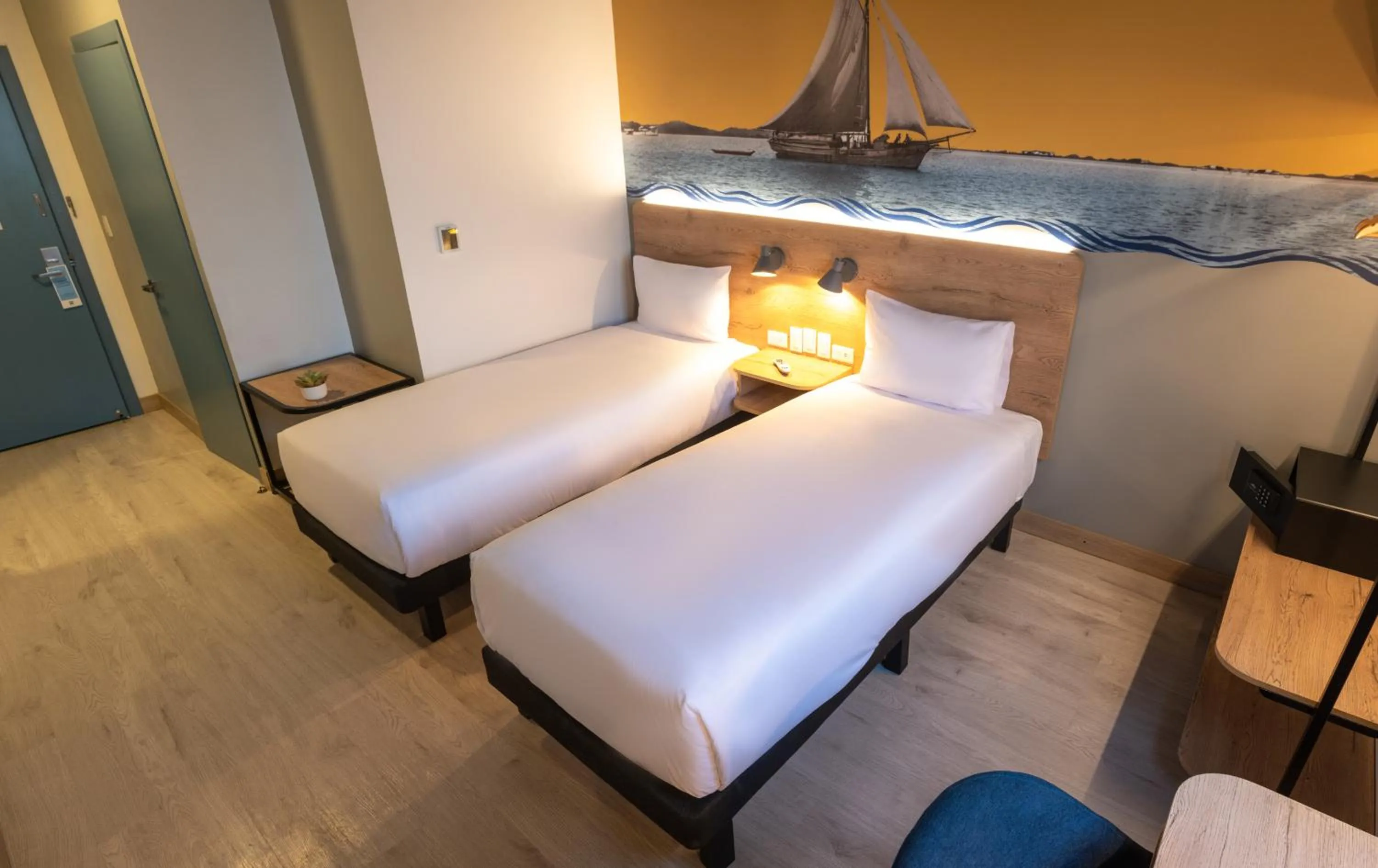Bed in Ibis Styles El Malecon Guayaquil