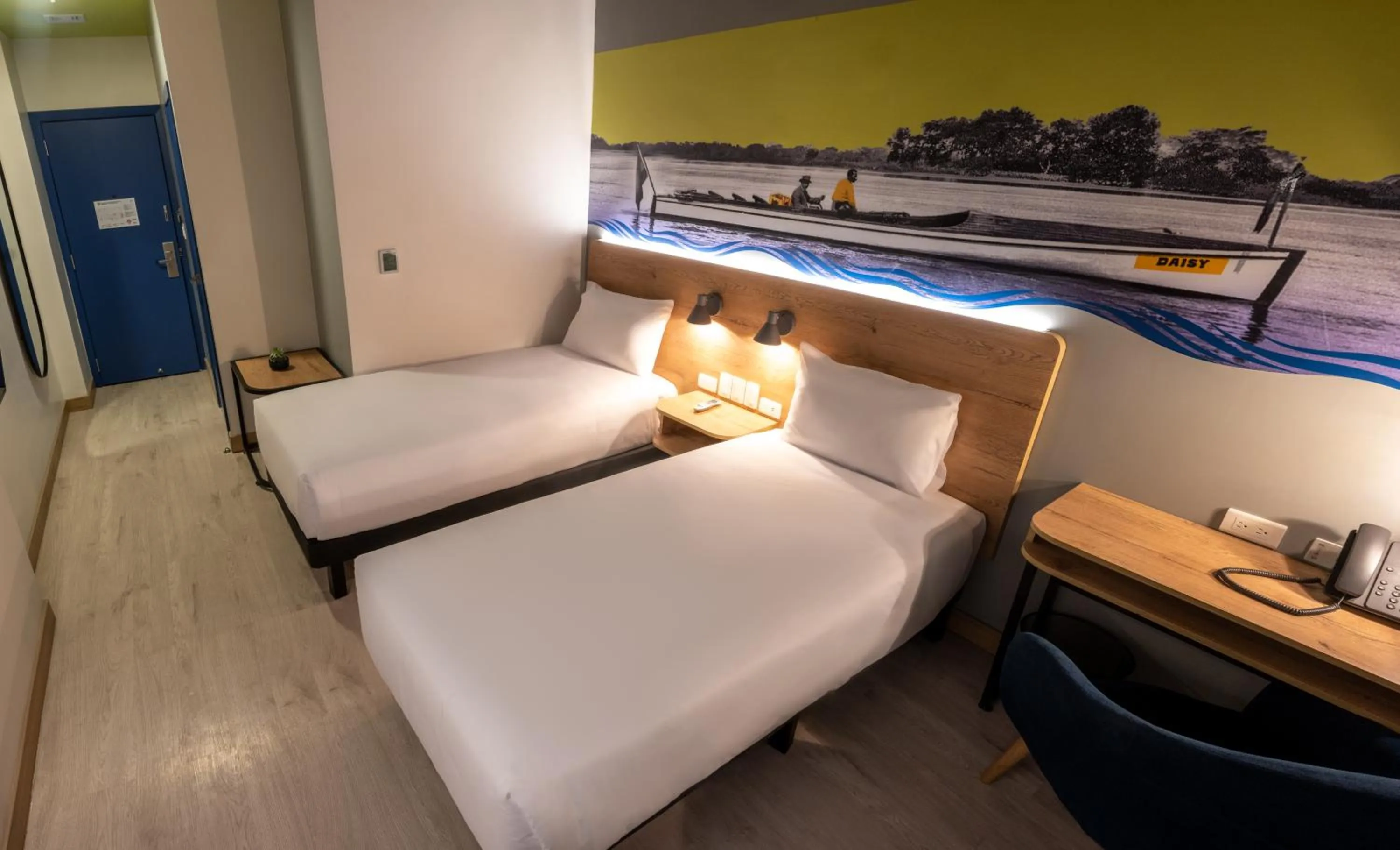 Bed in Ibis Styles El Malecon Guayaquil