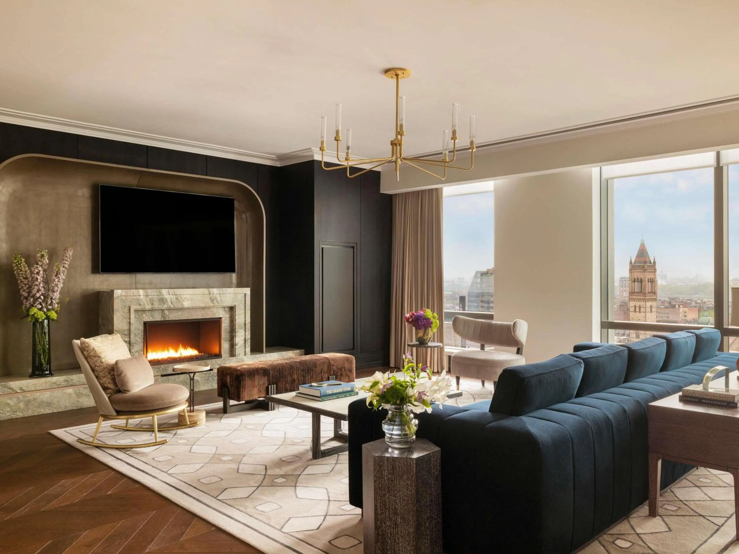 Bedroom in Raffles Boston