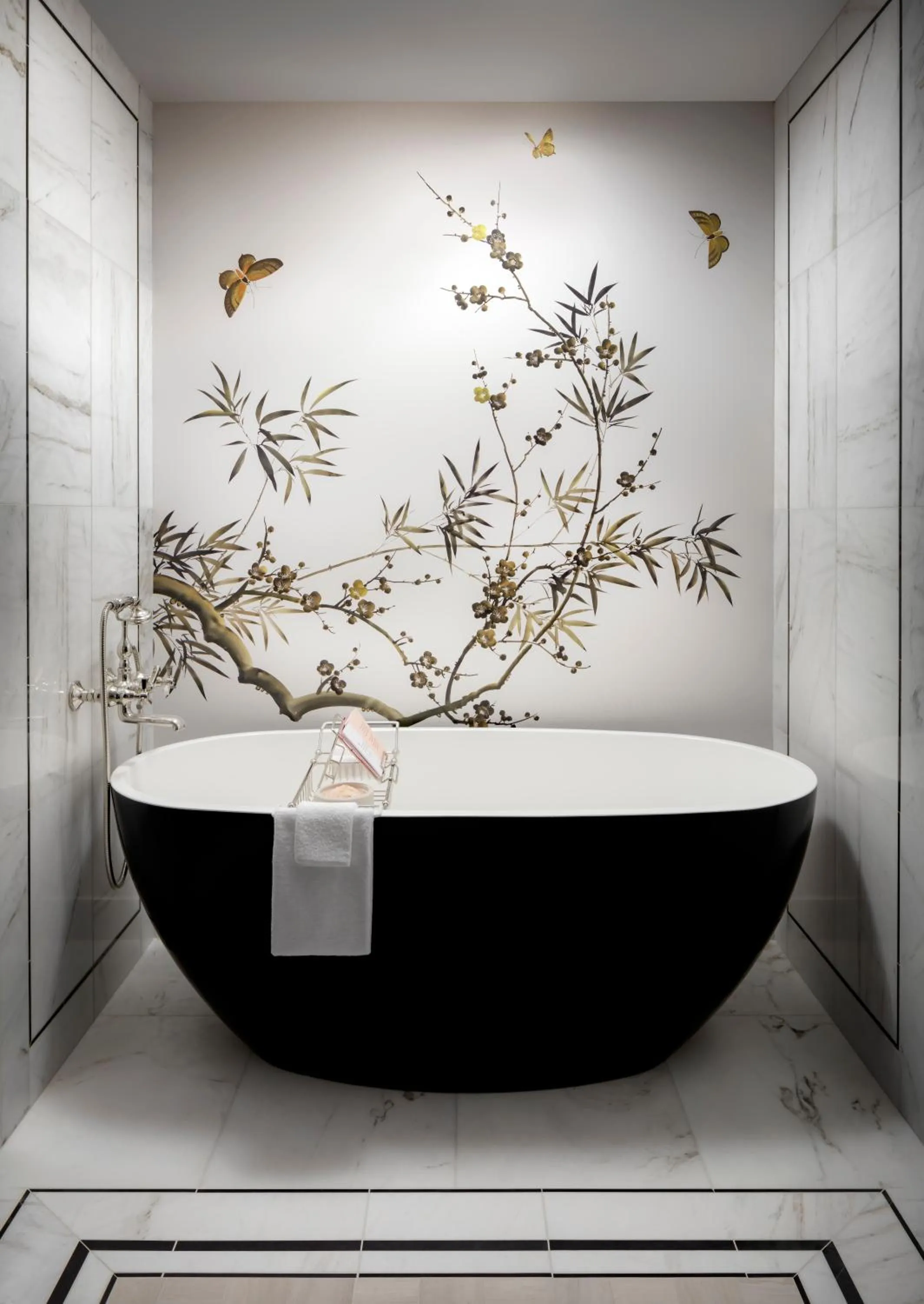 Bathroom in Raffles Boston