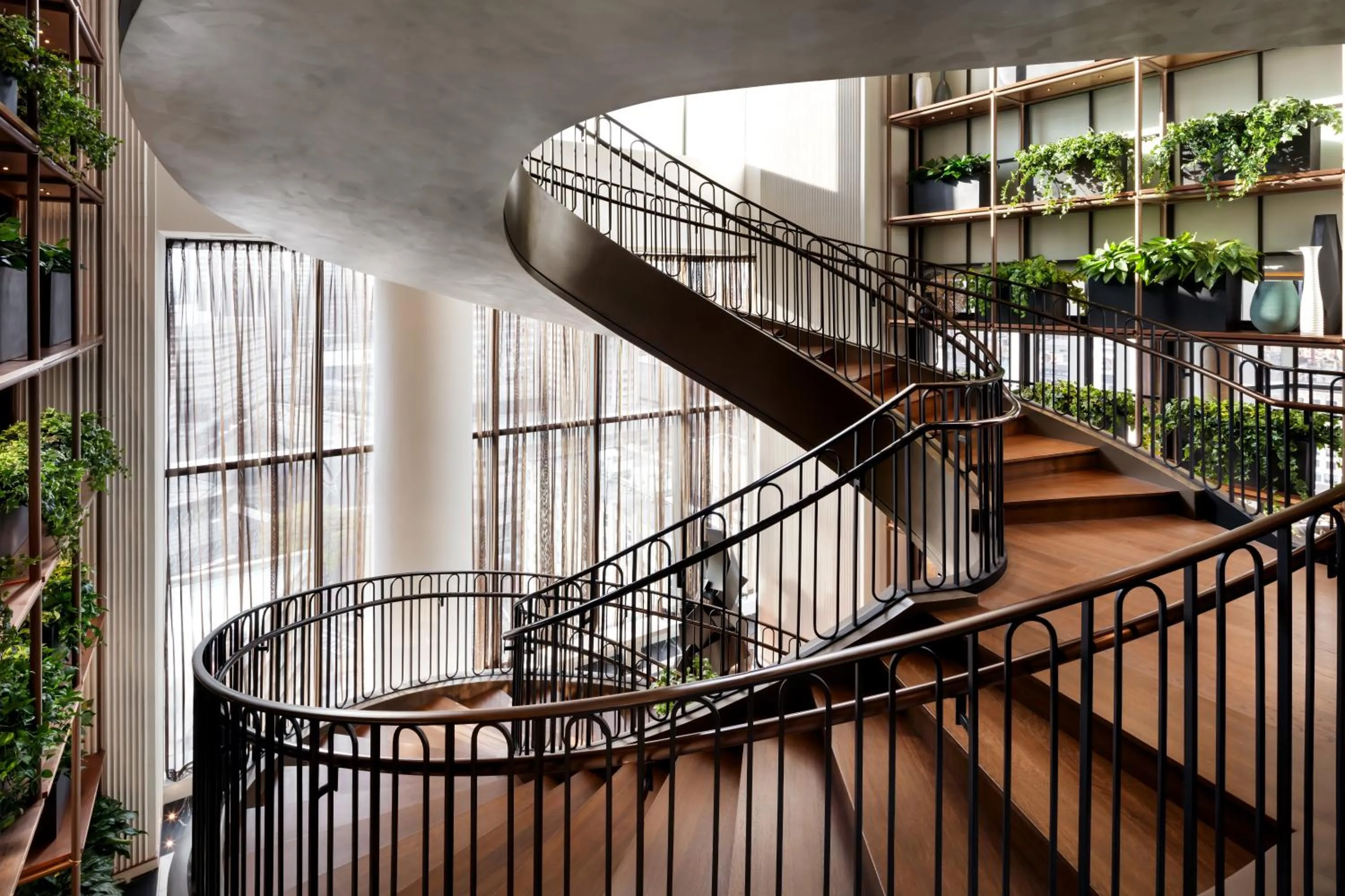 Lobby or reception in Raffles Boston