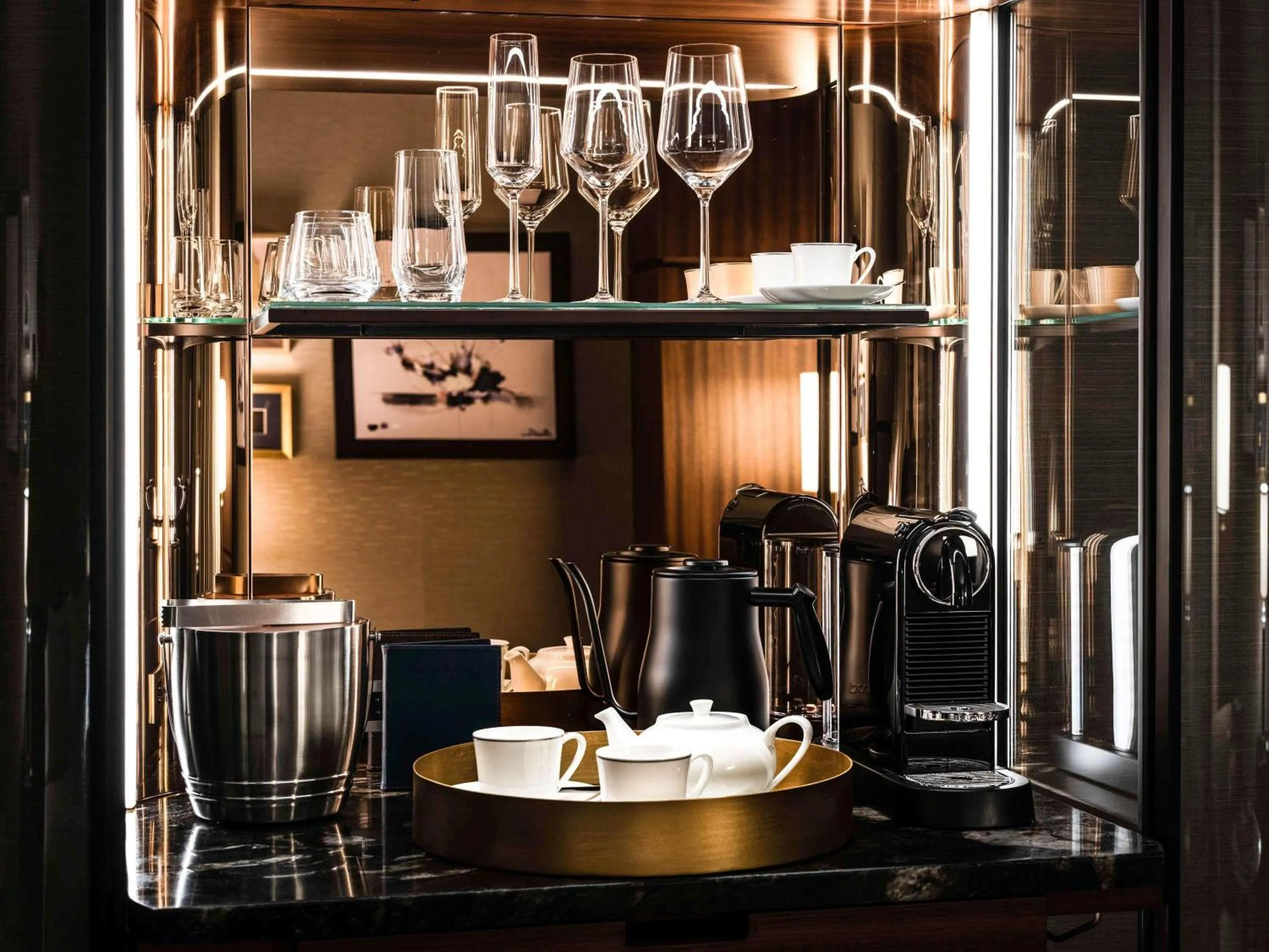 Bedroom in Raffles Boston