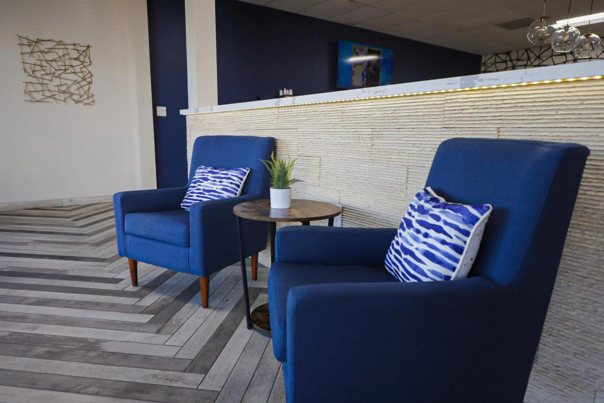 Lobby or reception in Airport Inn