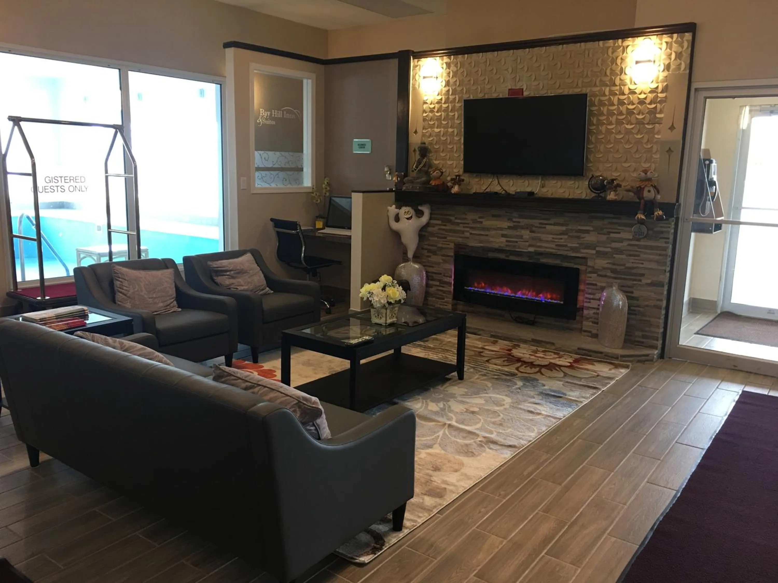 Lobby or reception in Bay Hill Inns & Suites