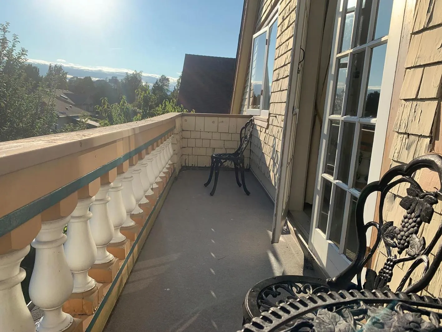 Balcony/Terrace in Haterleigh Heritage Inn