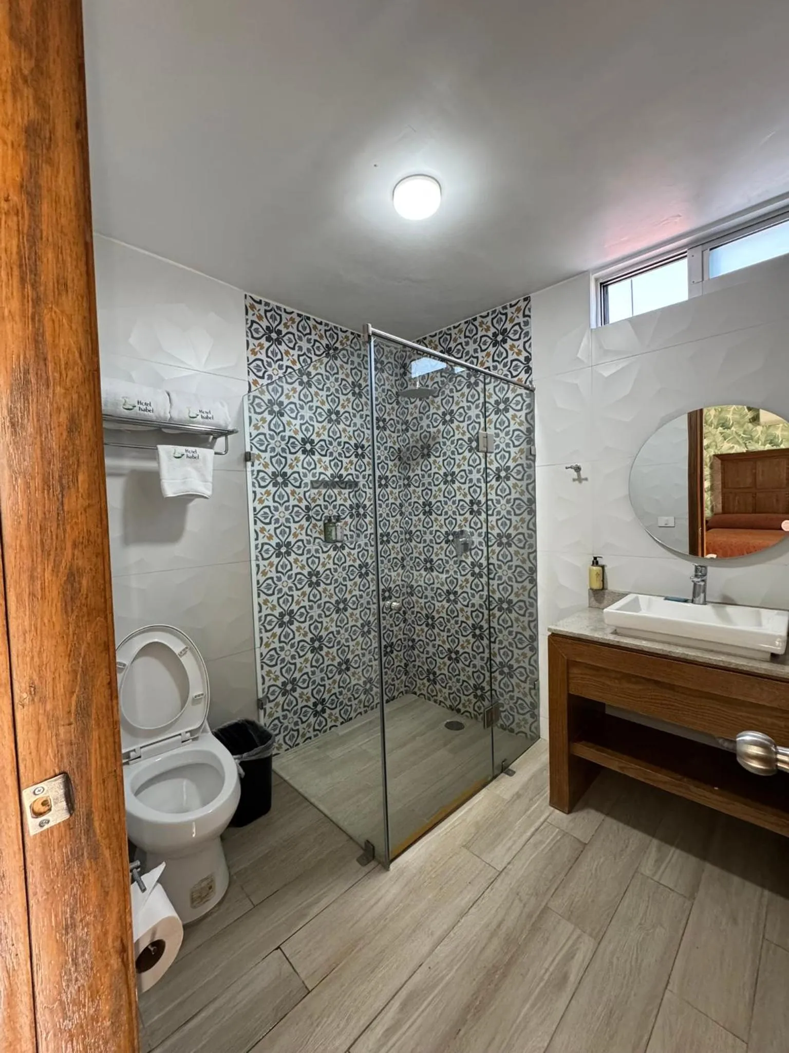 Shower in Hotel Isabel