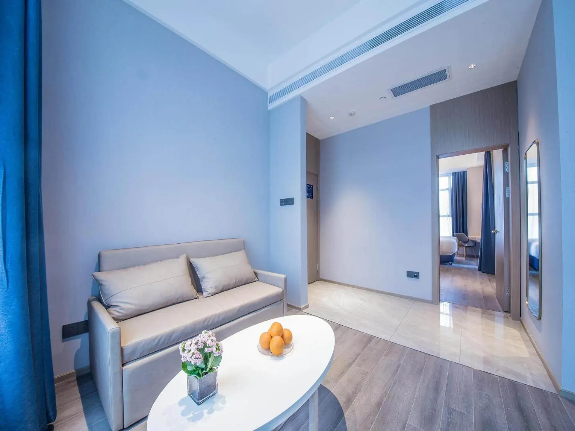 Bed in Kyriad Marvelous Hotel Qinhuangdao Nandaihe Bed in Kyriad Marvelous Hotel Qinhuangdao Nandaihe