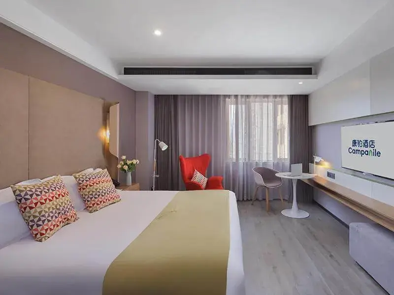 Bed in Campanile Yangzhou Slender West Lake Bed in Campanile Yangzhou Slender West Lake