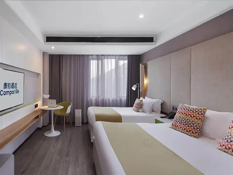 Bed in Campanile Yangzhou Slender West Lake Bed in Campanile Yangzhou Slender West Lake