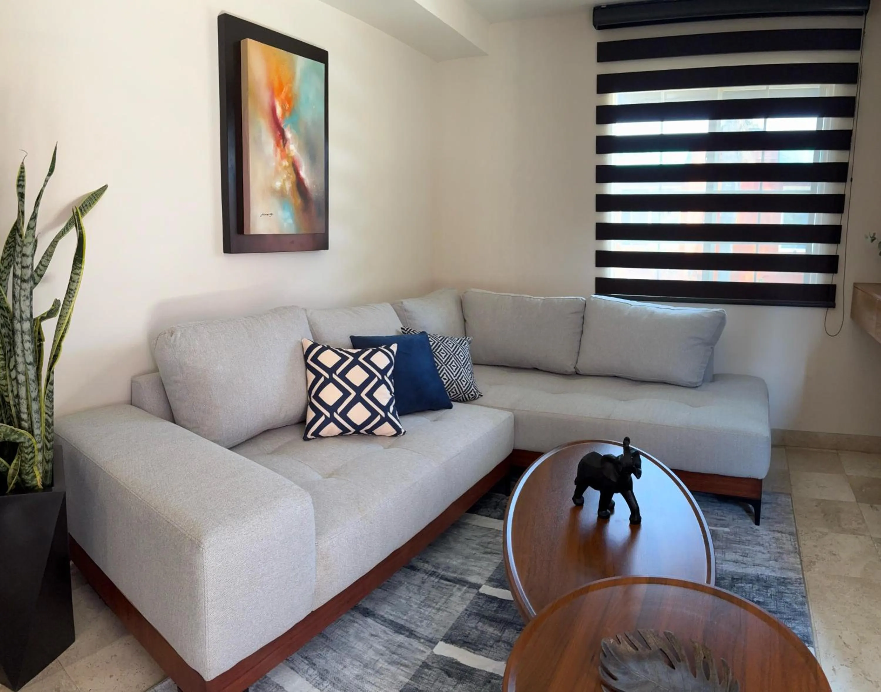 Living room in Hotel del Pescador