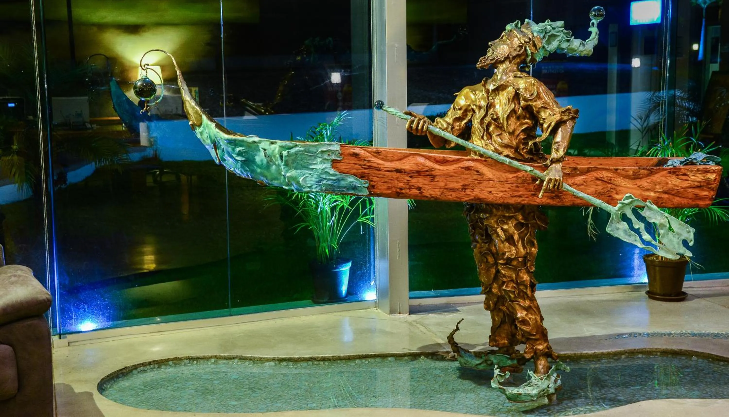 Lobby or reception in Hotel del Pescador