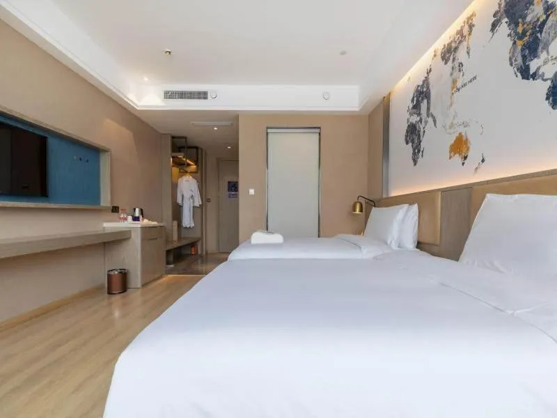 Bed in Kyriad Marvelous Hotel Shouguang Municipal Government