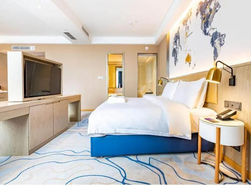 Bed in Kyriad Marvelous Hotel Shouguang Municipal Government