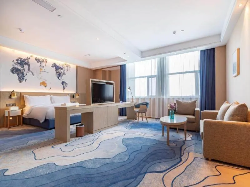 Bed in Kyriad Marvelous Hotel Shouguang Municipal Government