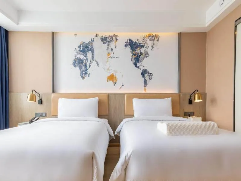 Bed in Kyriad Marvelous Hotel Shouguang Municipal Government
