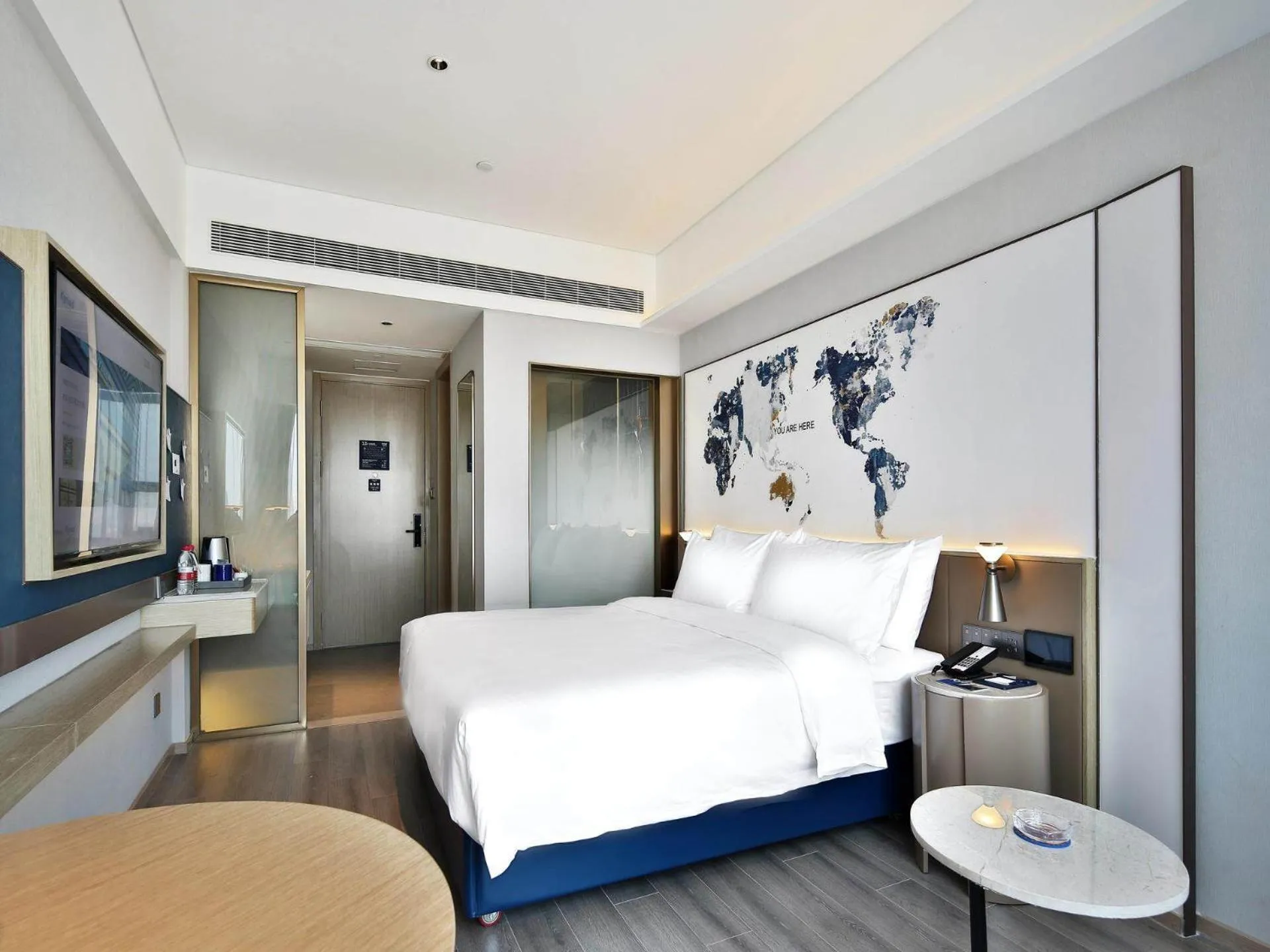 Bed in Kyriad Marvelous Hotel NanChang Xiang Lake Jinsha Avenue