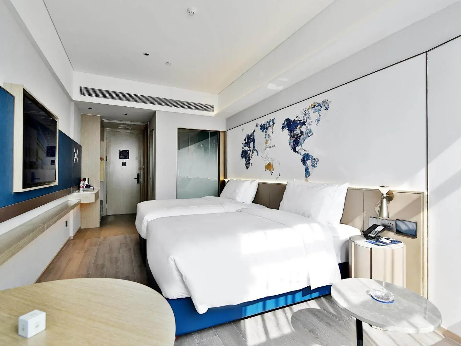 Bed in Kyriad Marvelous Hotel NanChang Xiang Lake Jinsha Avenue Bed in Kyriad Marvelous Hotel NanChang Xiang Lake Jinsha Avenue